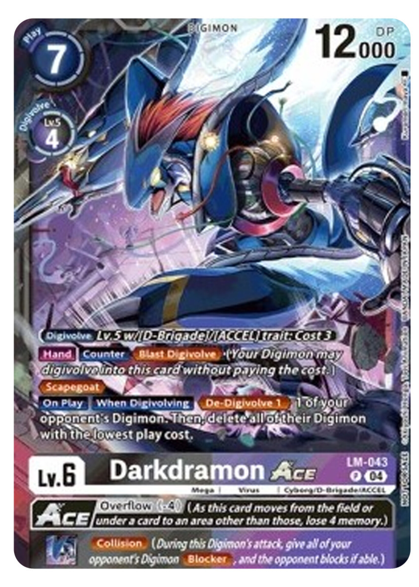 Darkdramon Ace LM-043