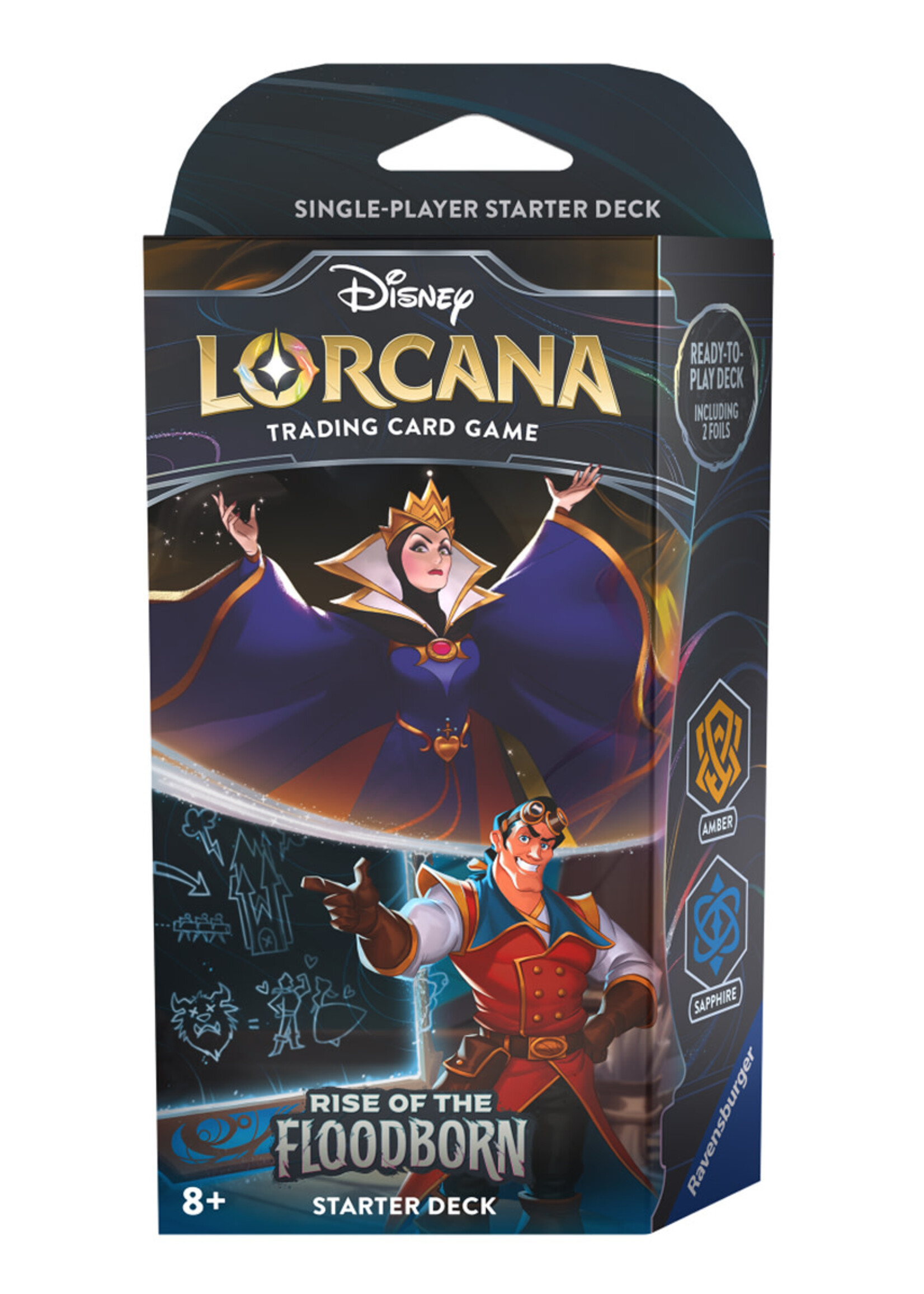 Lorcana TCG Rise of The Floodborn Deck The Evil Queen