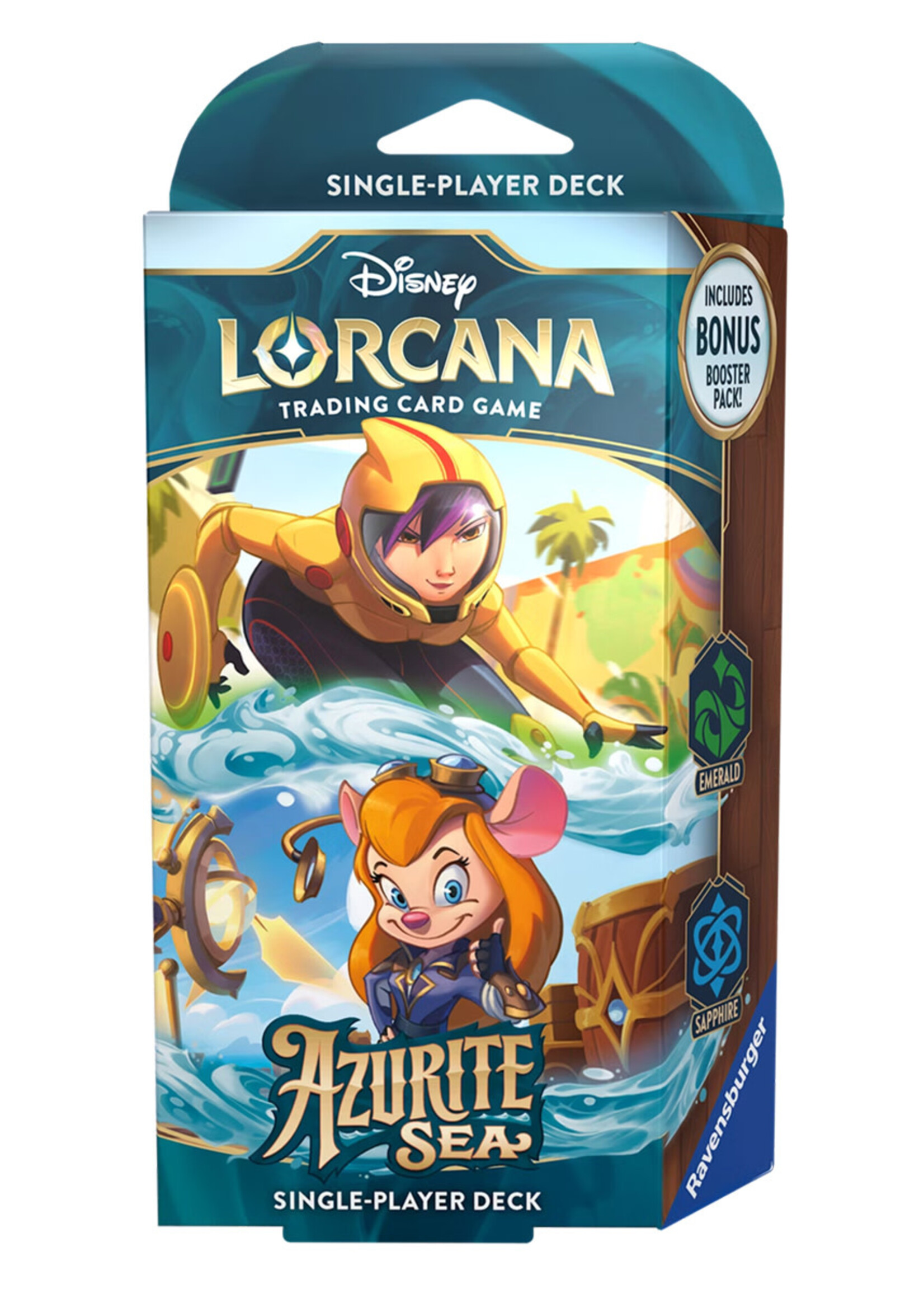 Lorcana TCG Azurite Sea Deck Tomago & Gadget