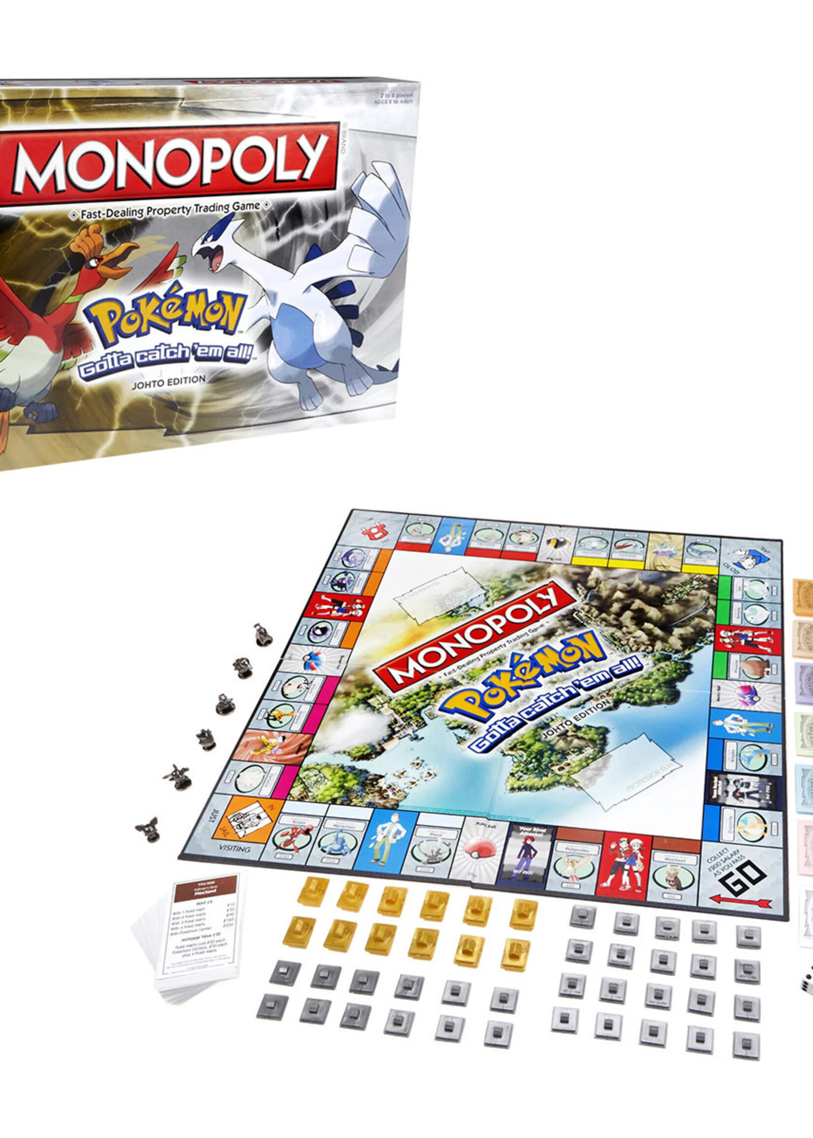 Monopoly Pokemon Johto Edition