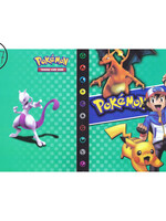 Pokemonmap voor 240 kaarten Mewtwo, Charizard en Ash