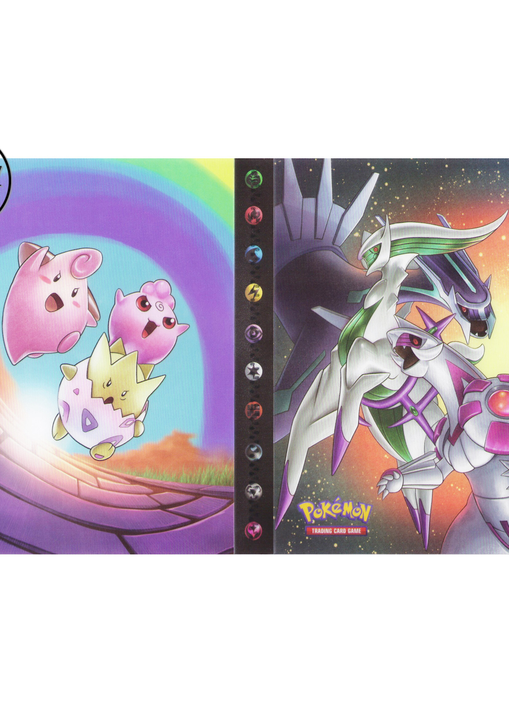 Pokemonmap voor 240 kaarten Palkia en Dialga