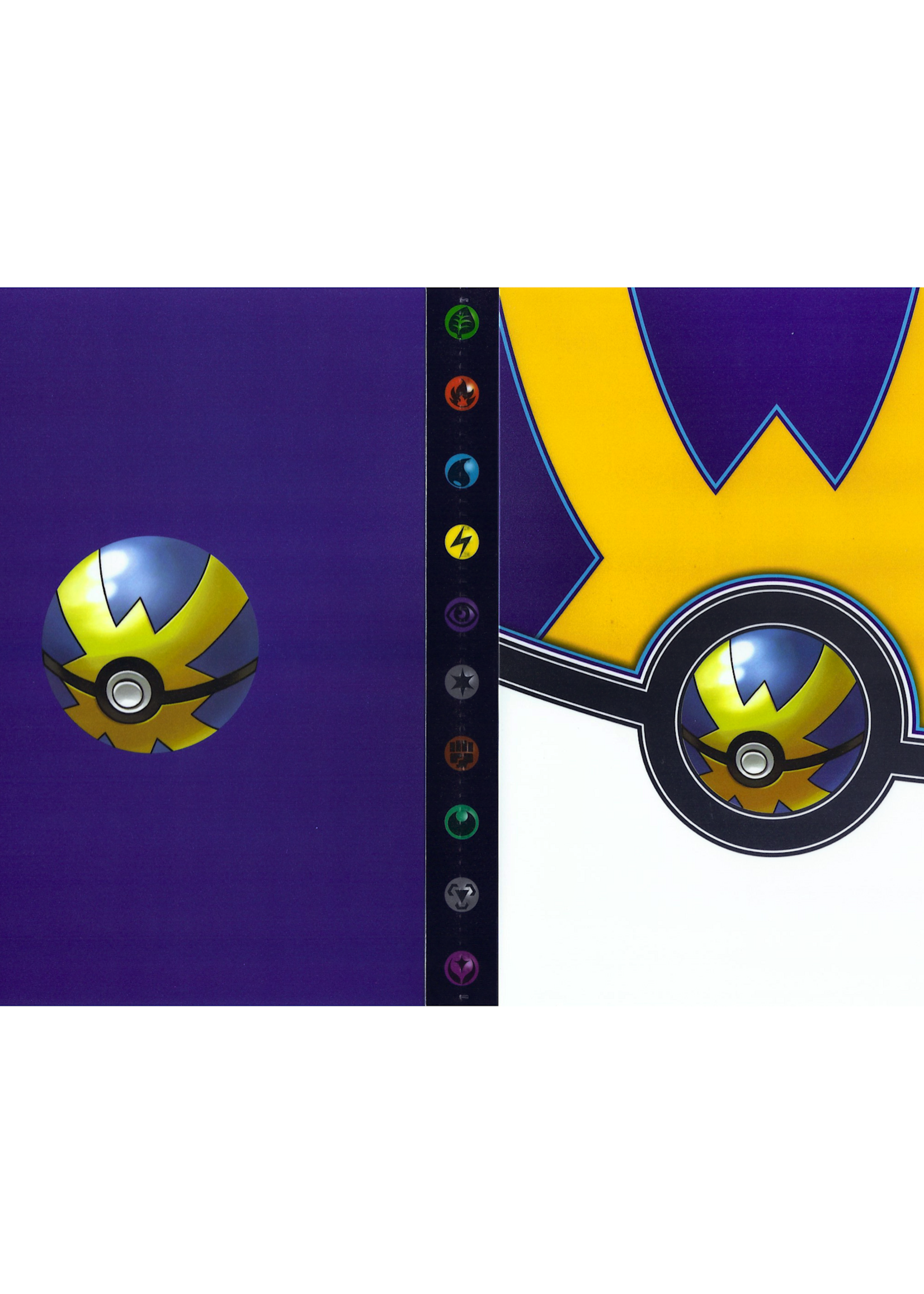 Pokemonmap voor 240 kaarten Quick Ball