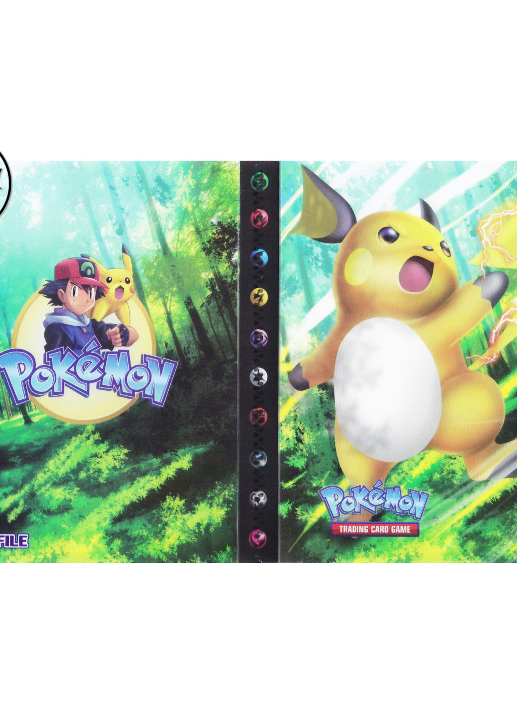 Pokemonmap voor 240 kaarten Raichu