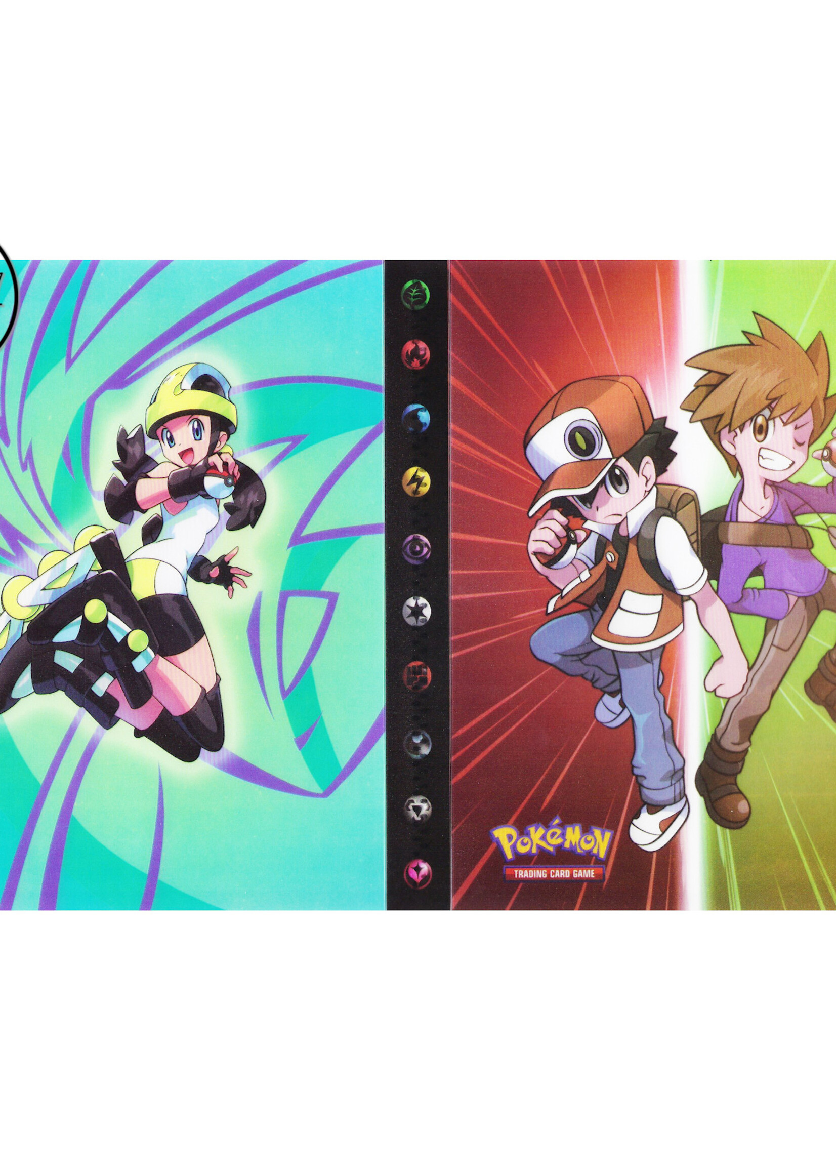 Pokemonmap voor 240 kaarten Red en Blue