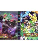 Pokemonmap voor 240 kaarten Rillaboom, Eevee en Pikachu