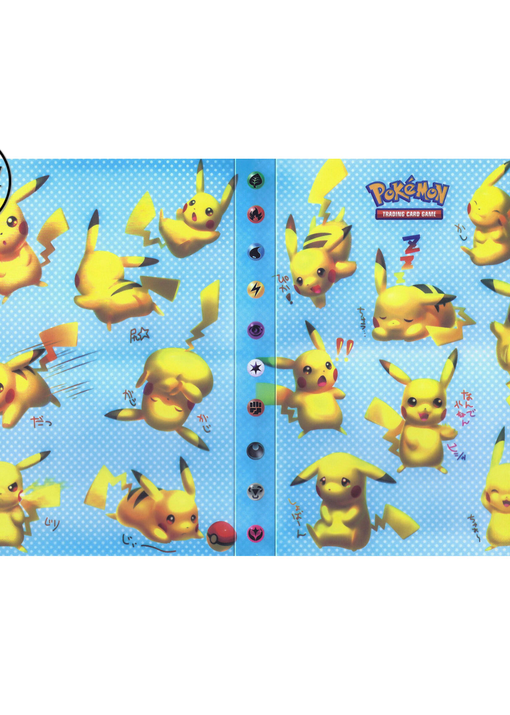 Pokemonmap voor 240 kaarten Pikachu