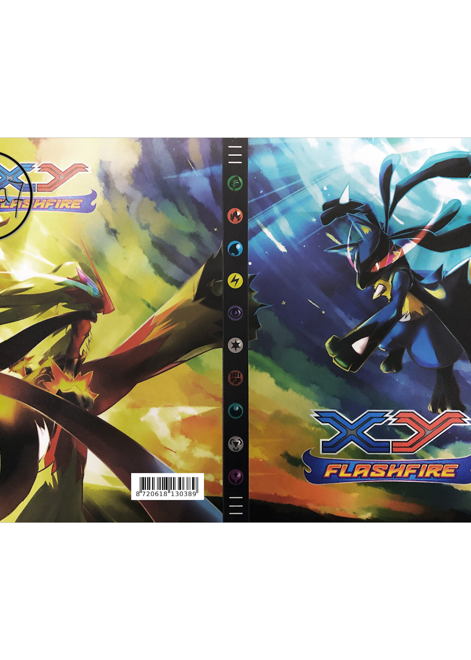 Pokemonmap voor 432 Kaarten Blaziken en Lucario