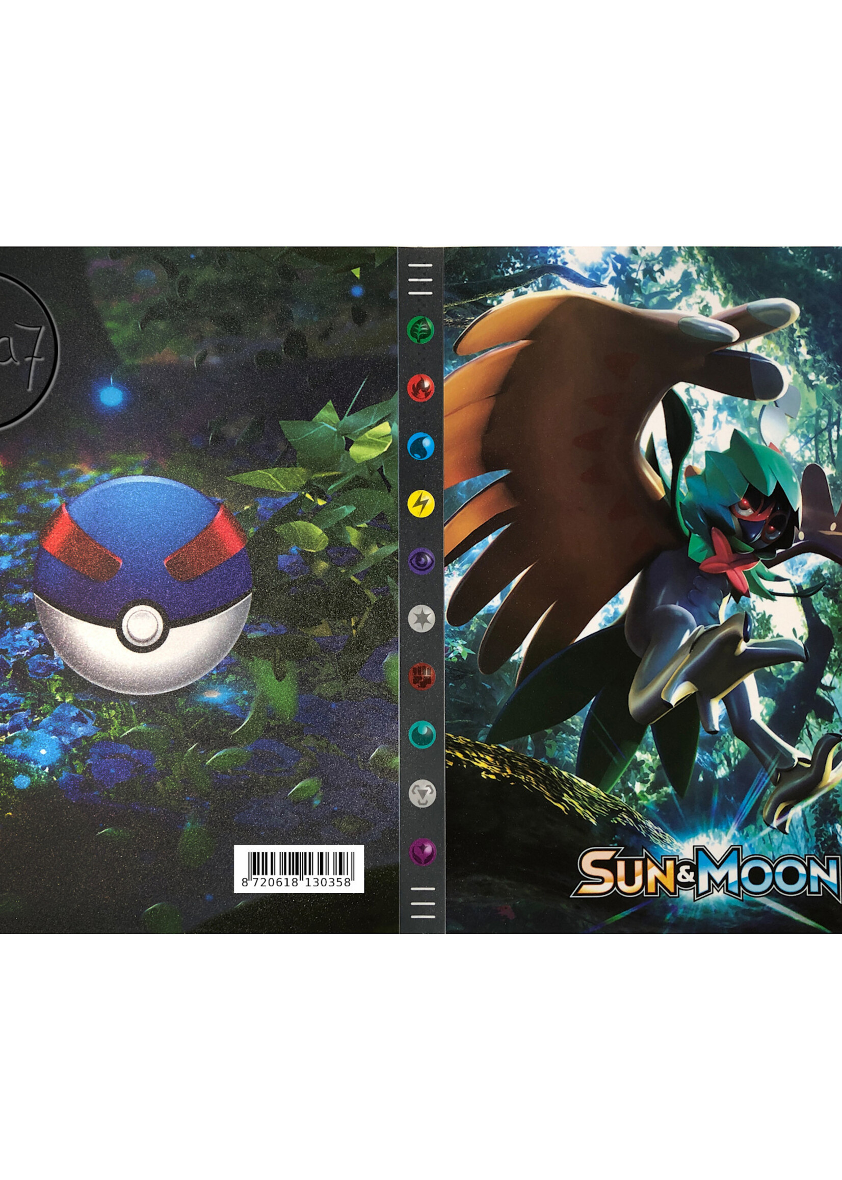 Pokemonmap voor 432 Kaarten Decidueye en Great Ball