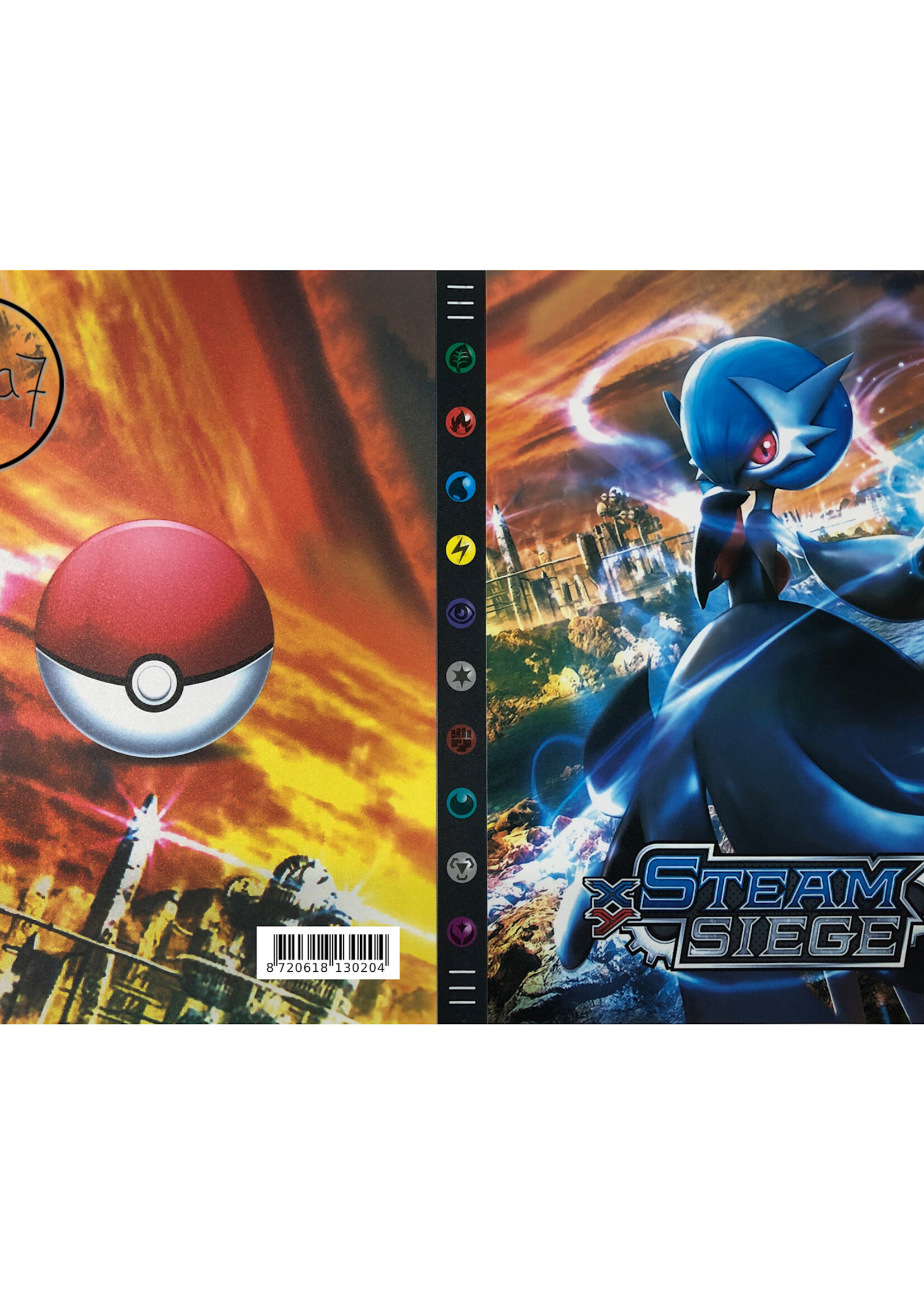 Pokemonmap voor 432 Kaarten Gardevoir en Pokeball