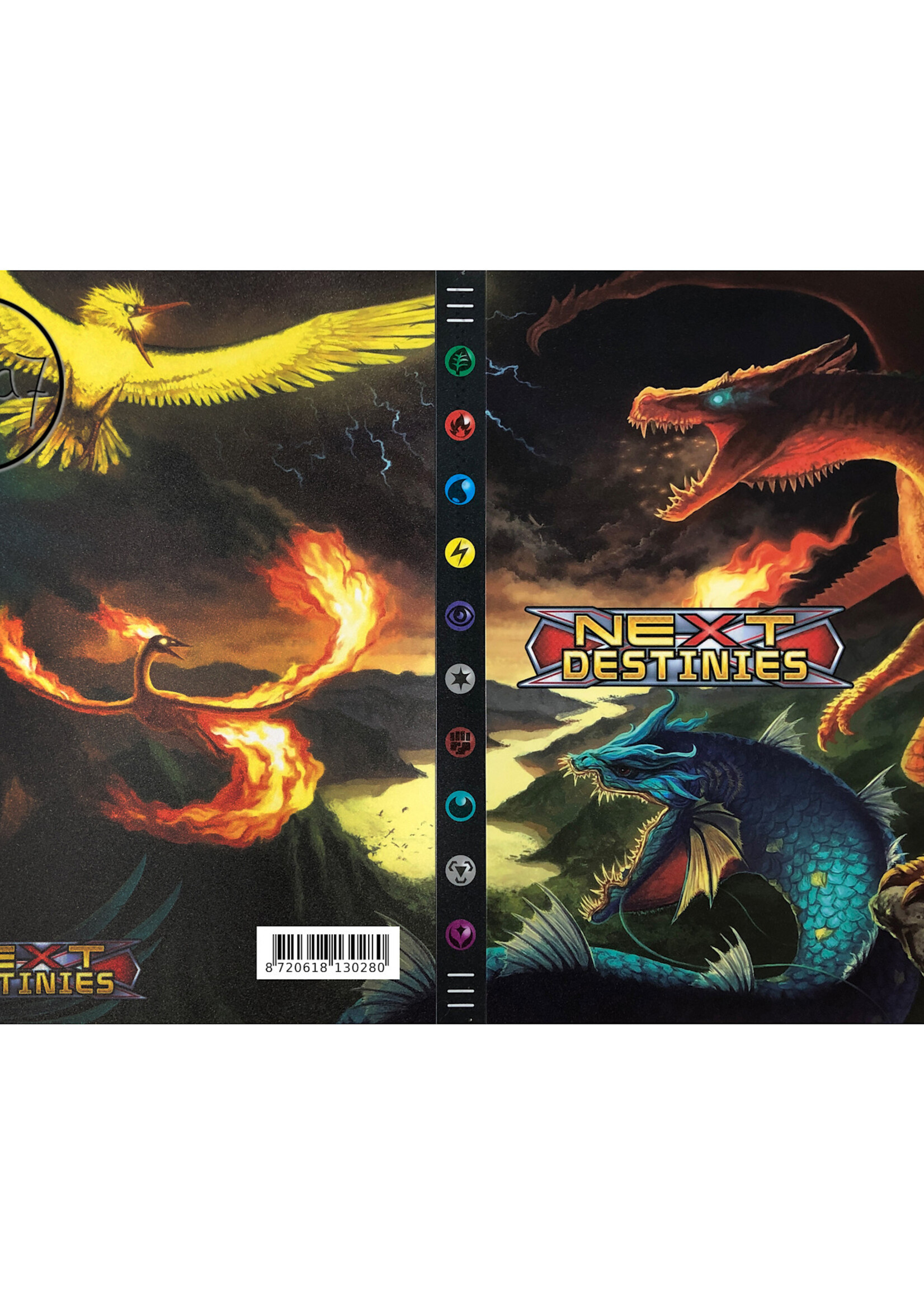 Pokemonmap voor 432 Kaarten Gyarados, Moltres en Zapdos