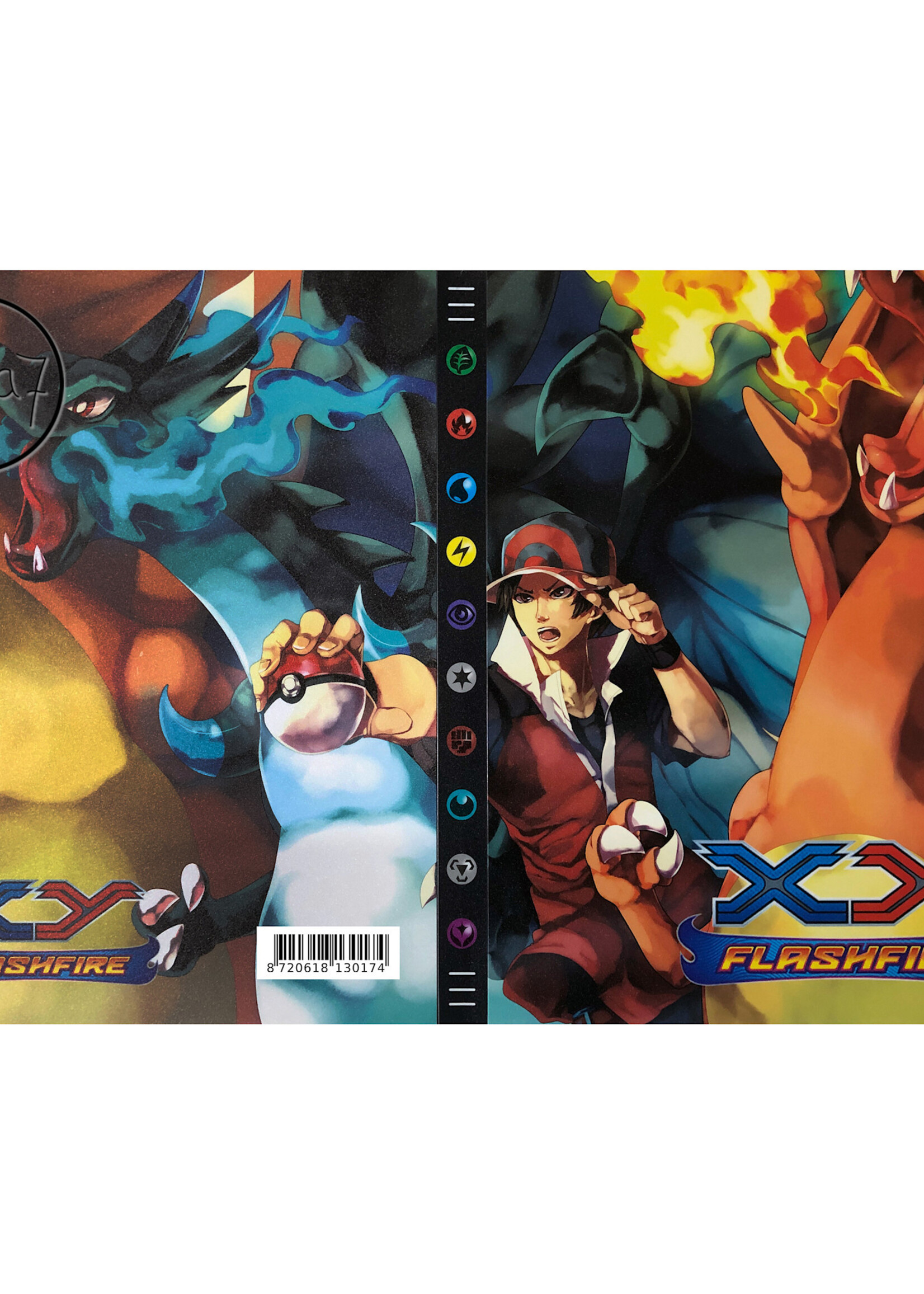 Pokemonmap voor 432 Kaarten Mega Charizard en Trainer