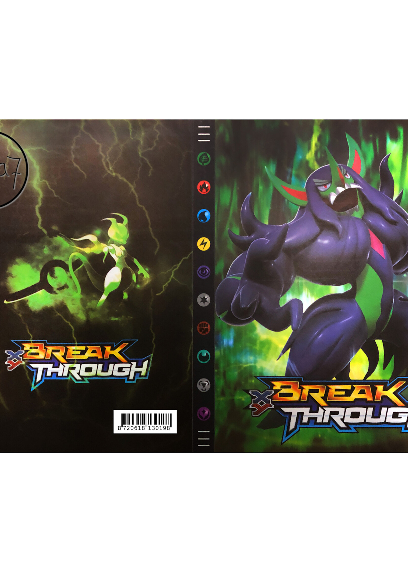 Pokemonmap voor 432 Kaarten Mewtwo en Grimmsnarl