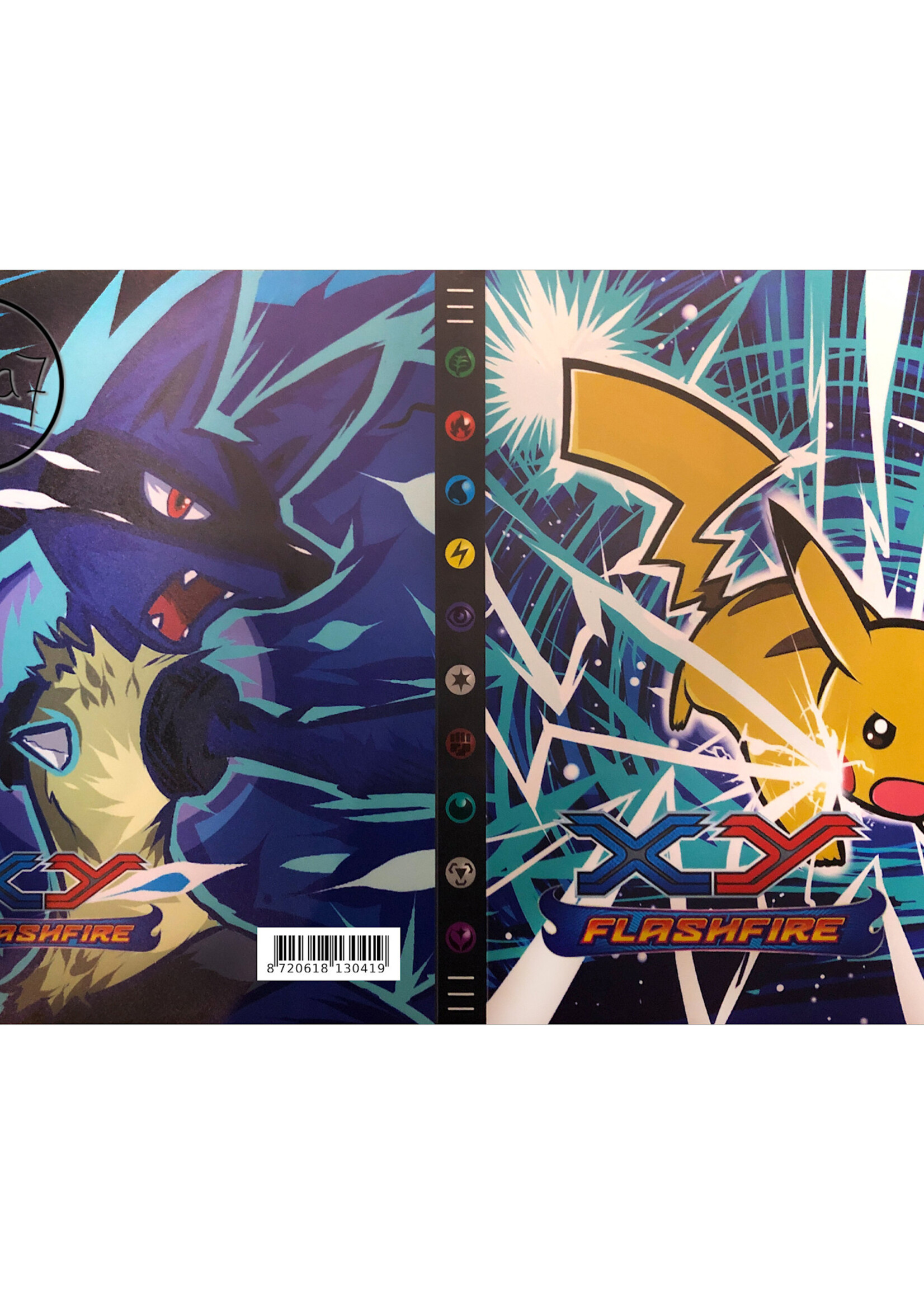 Pokemonmap voor 432 Kaarten Pikachu En Lucario