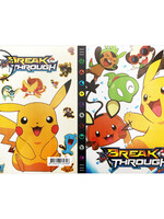 Pokemonmap voor 432 Kaarten Pikachu, Dedenne, Chespin