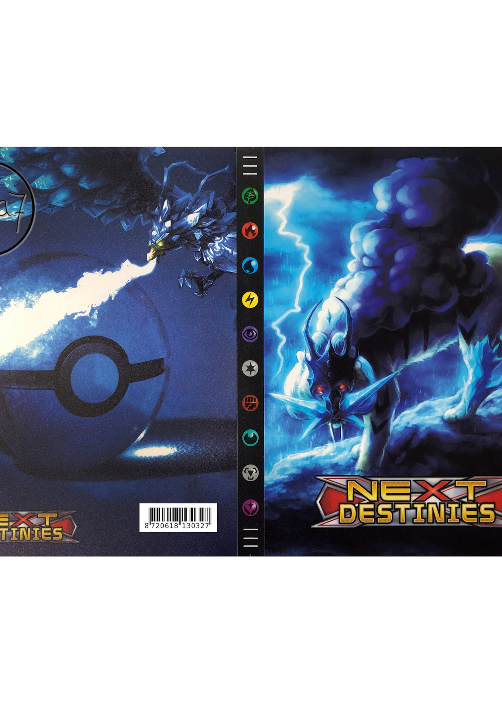 Pokemonmap voor 432 Kaarten Realistisch Raikou en Articuno