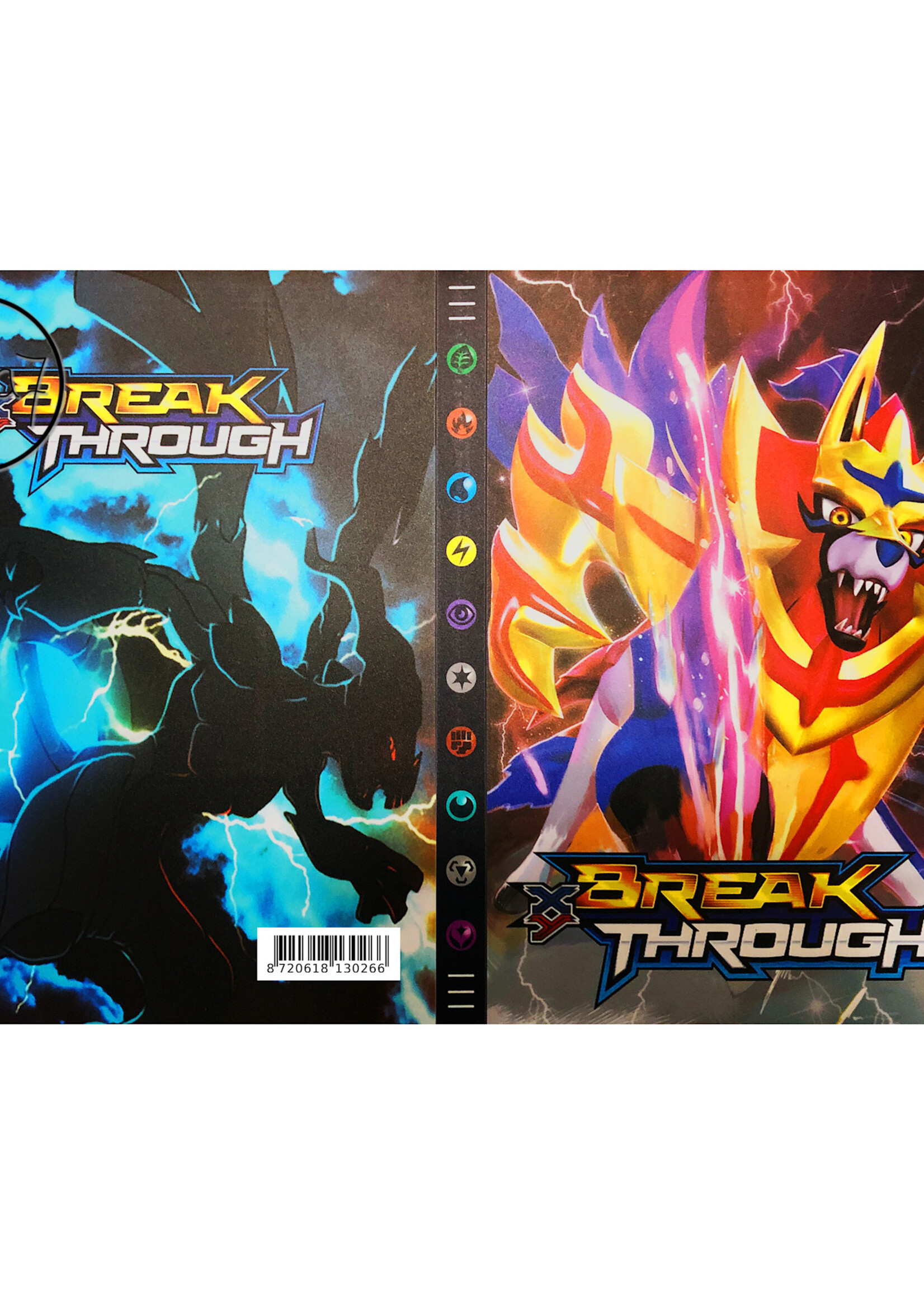 Pokemonmap voor 432 Kaarten Zekrom and Zamazenta