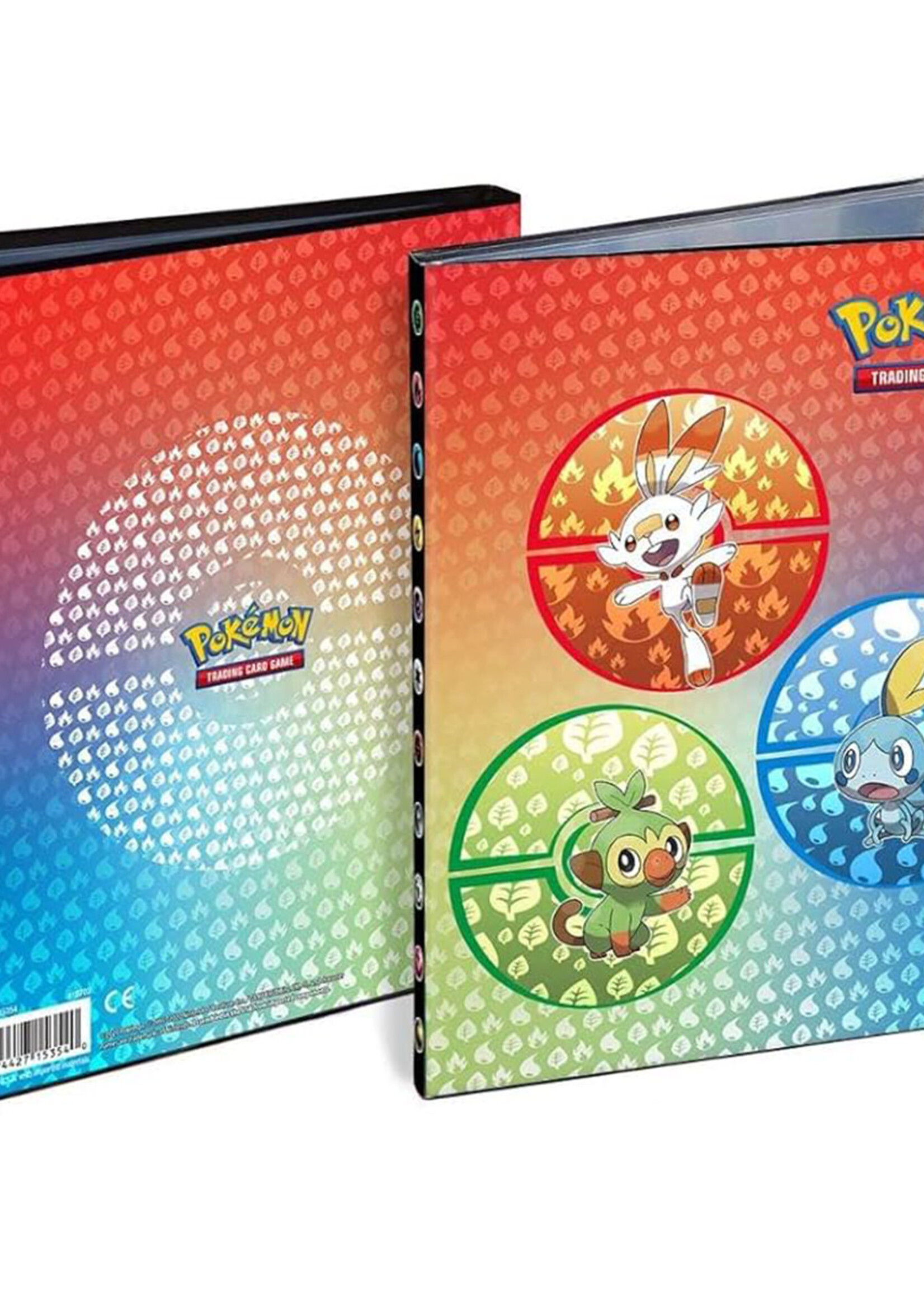 Portfolio Pokemon Galar Starters 4-Pocket