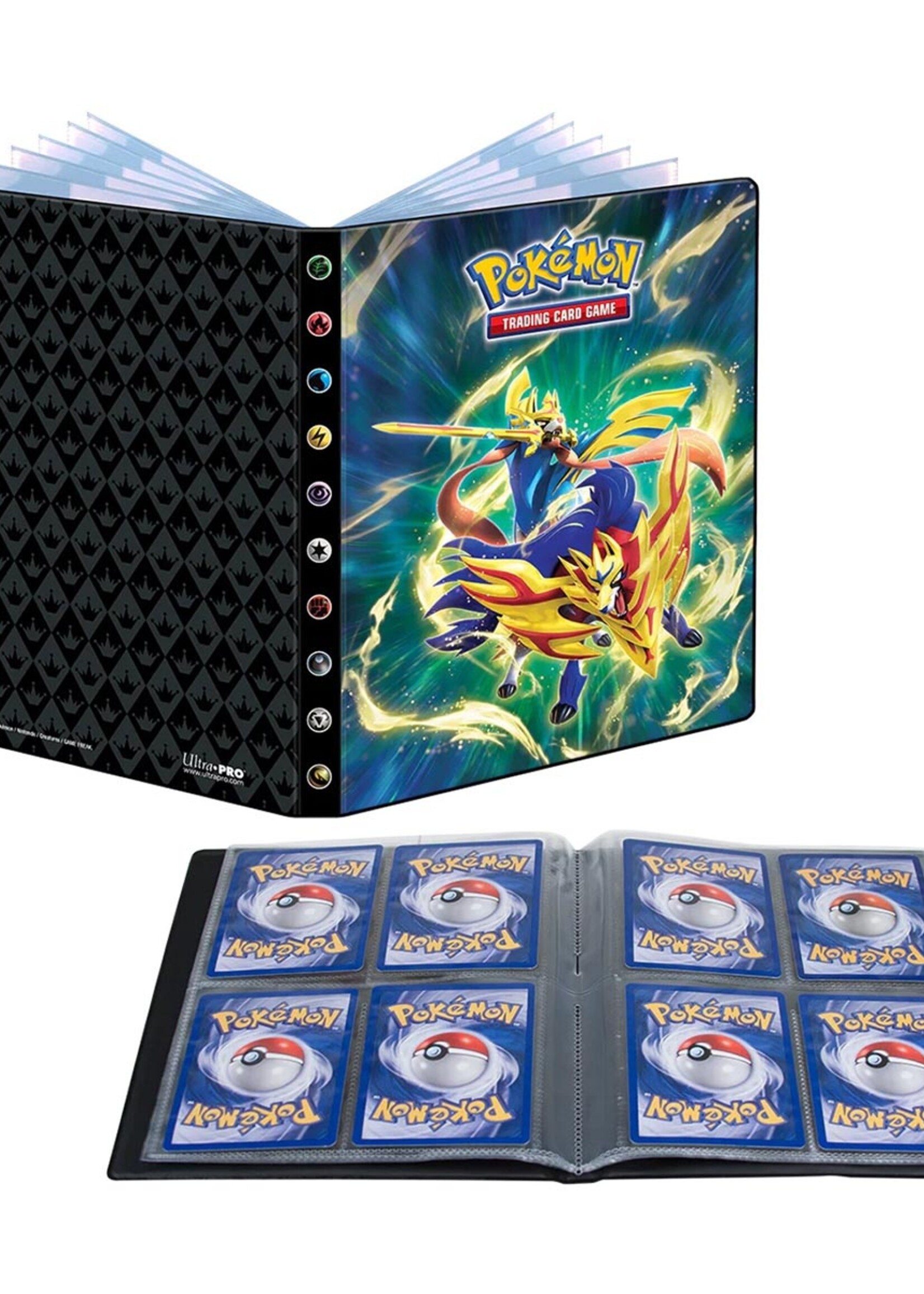 Portfolio Pokemon Sword and Shield 4-Pocket Binder
