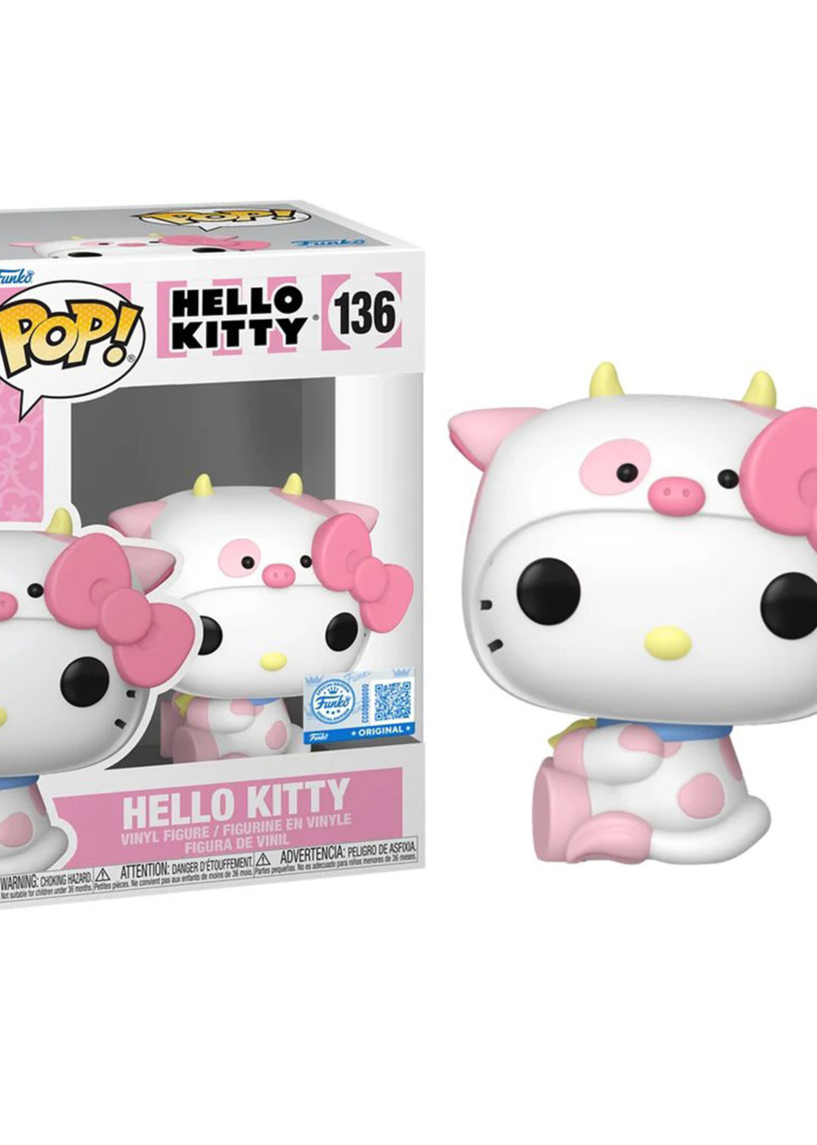 Hello Kitty Funko Pop N° 136 Hello Kitty In Cow Cosplay