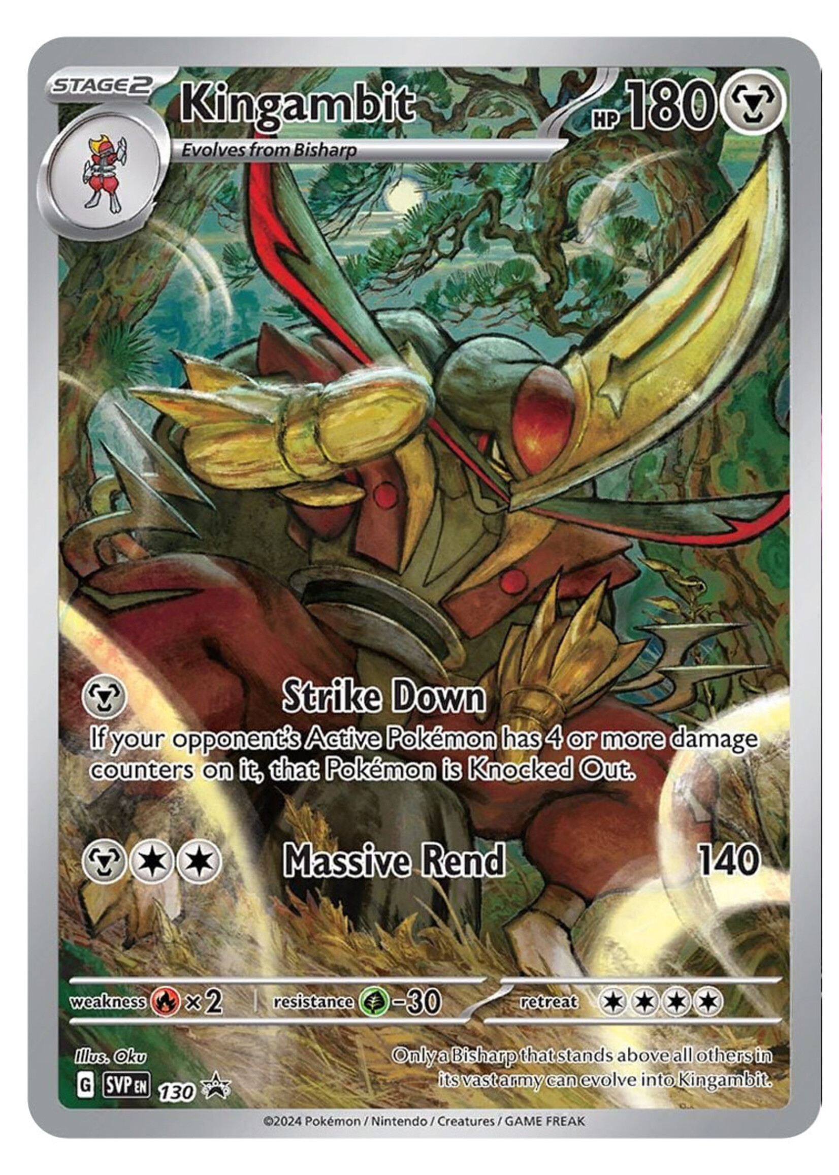 Kingambit 130 (SVP): near mint