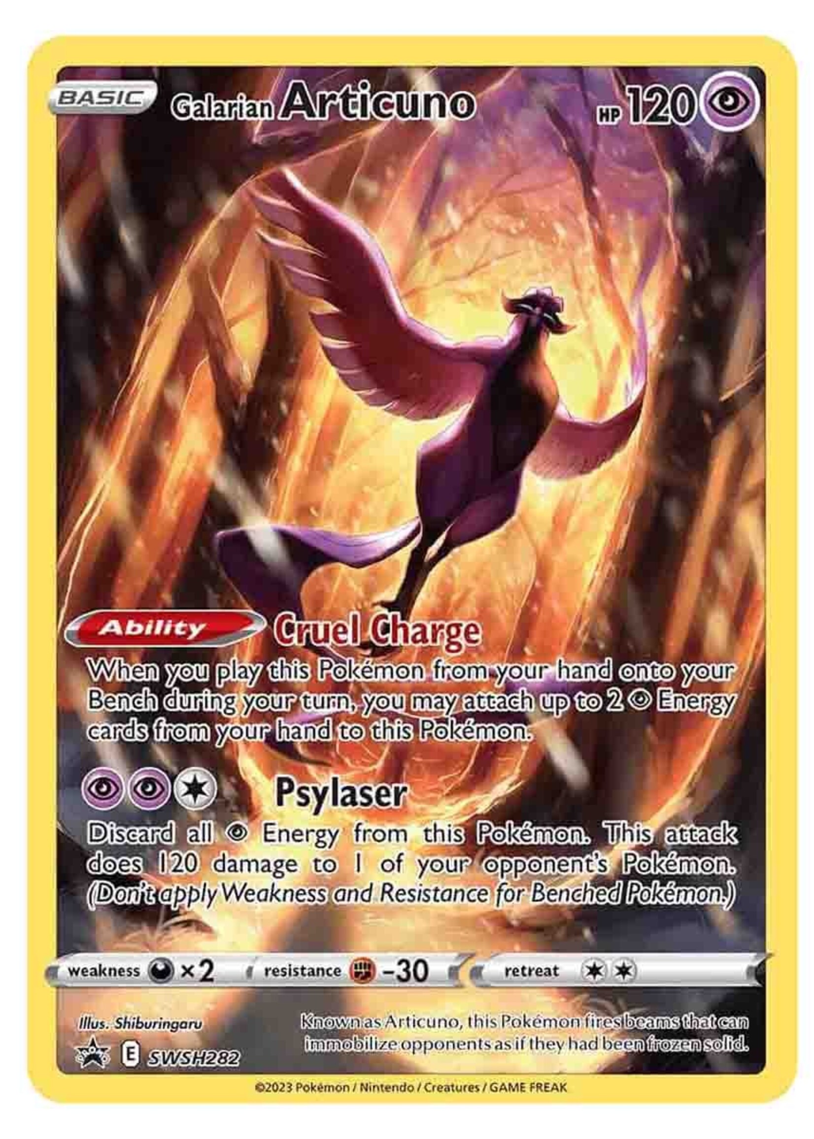 Galarian Articuno 282 (SWSH): near mint