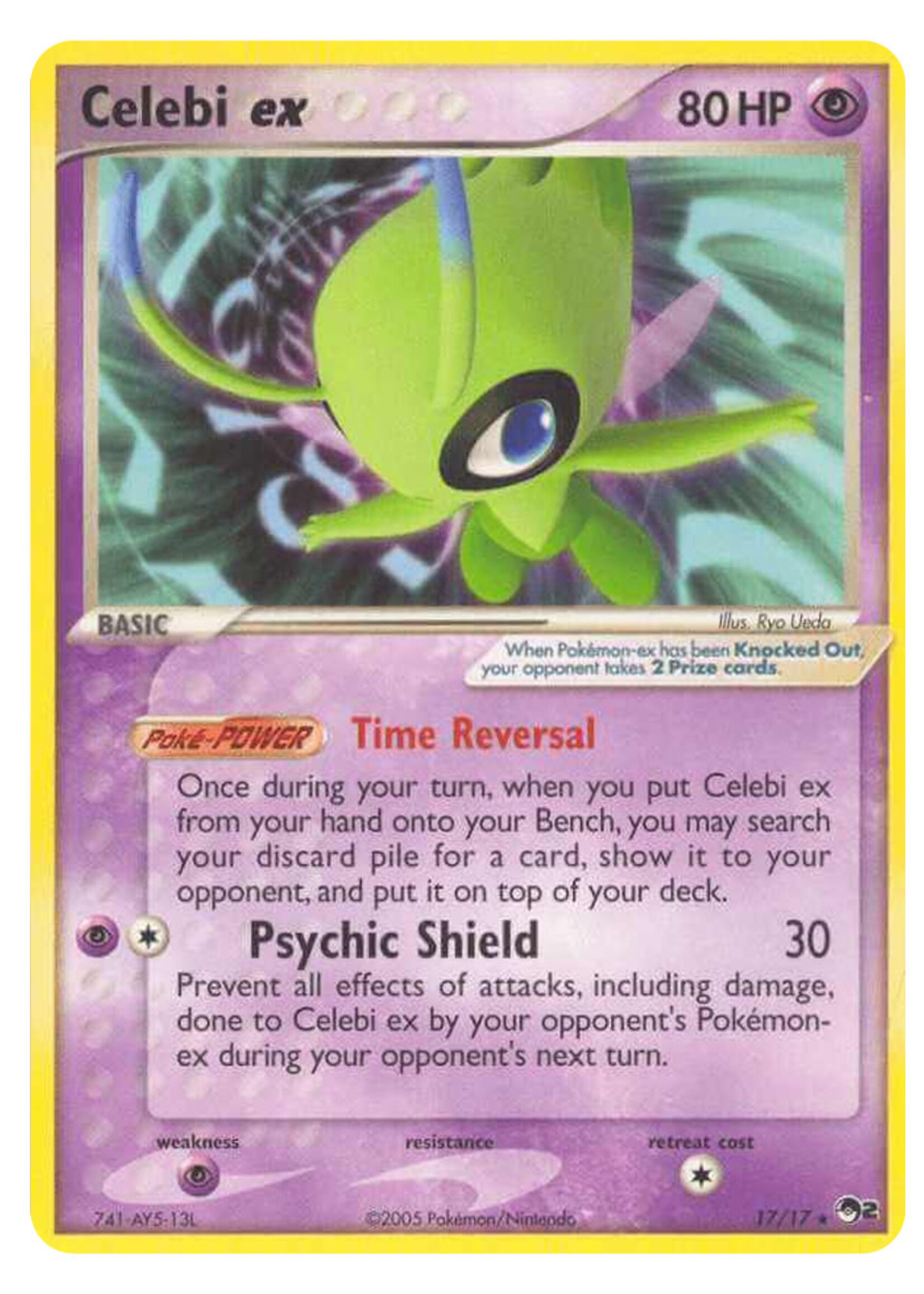 Celebi EX 17 (POP2): poor