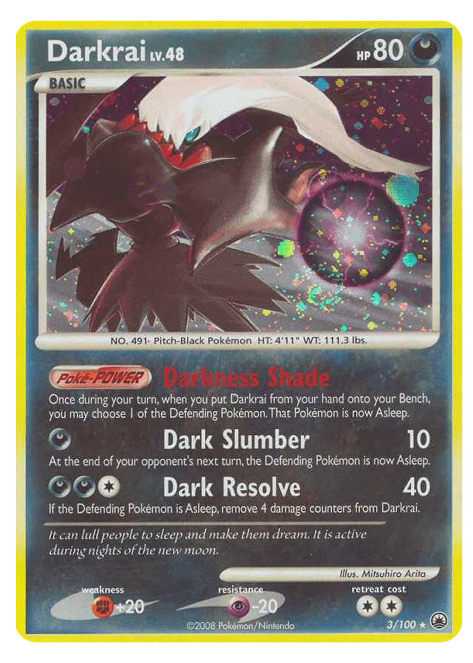 Darkrai Lv.48 3 (MD): played