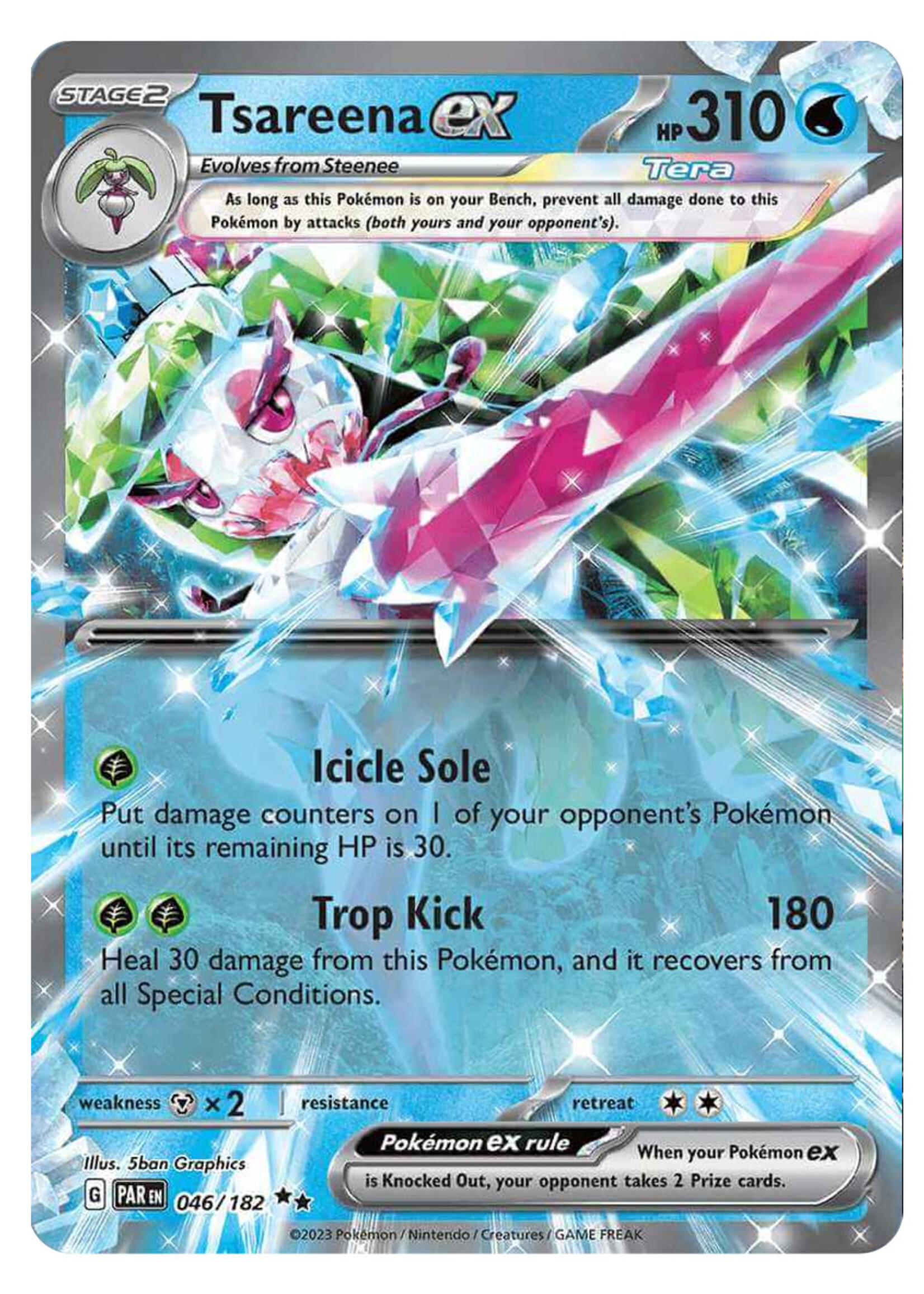 Tsareena Ex 46 (PAR): near mint