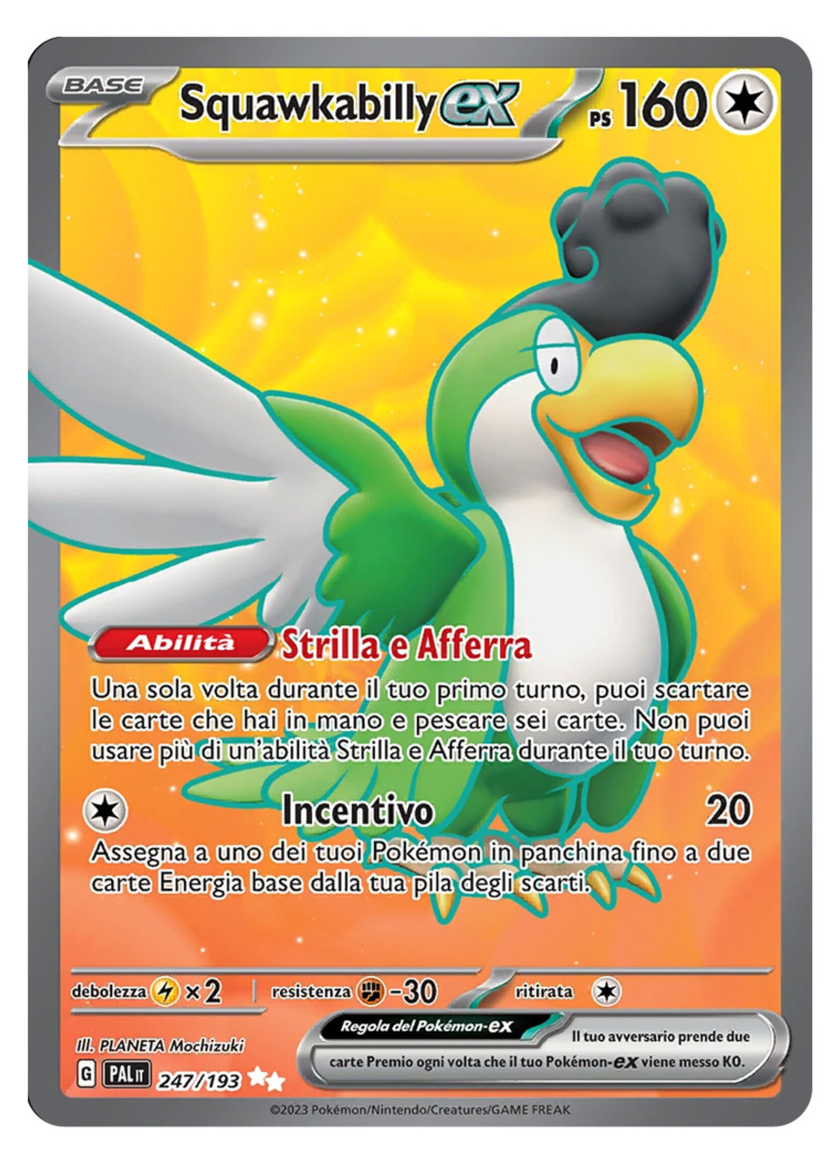 Squawkabilly Ex 247 (PAL): near mint