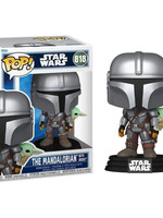 Star Wars Funko Pop N° 818 Mandalorian With Grogu
