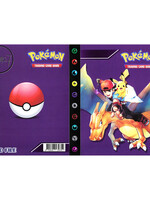 Pokemonmap voor 240 kaarten Ash & Charizard Purple