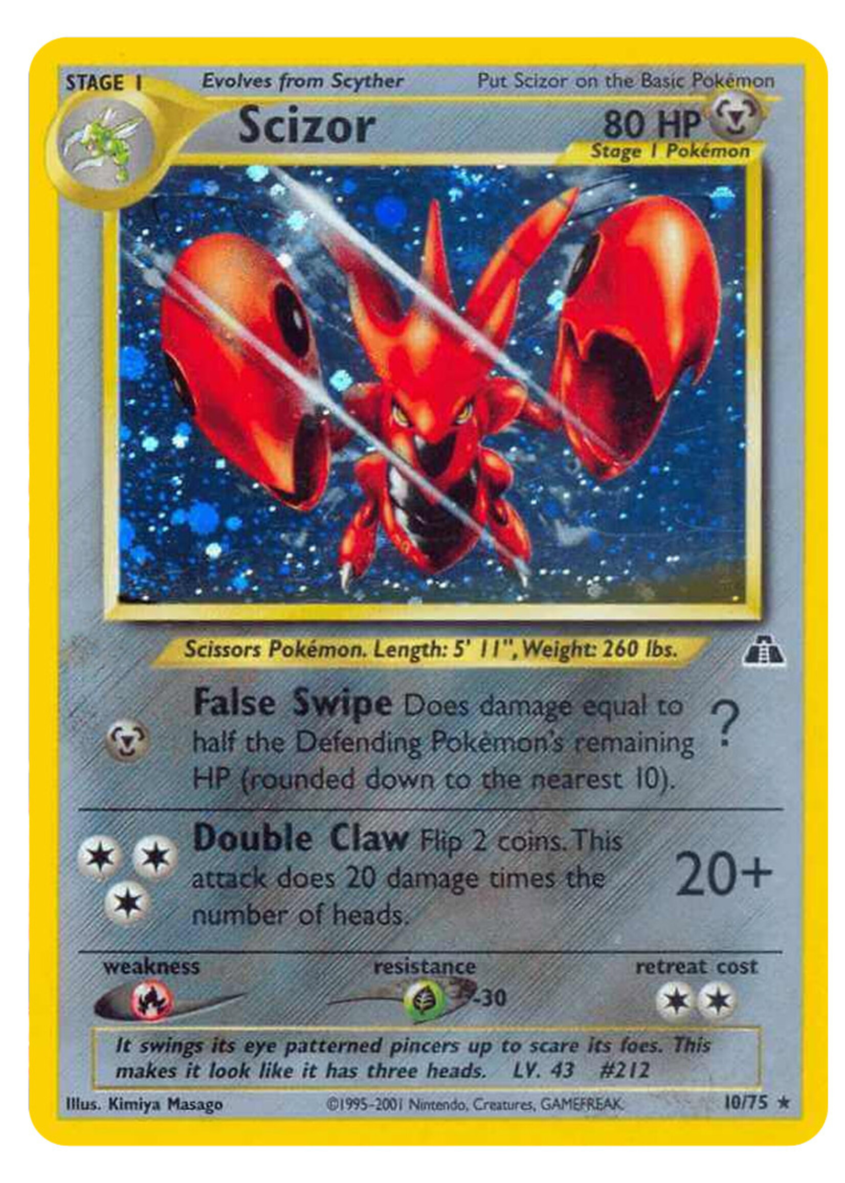 Scizor 10 (NDI): excellent