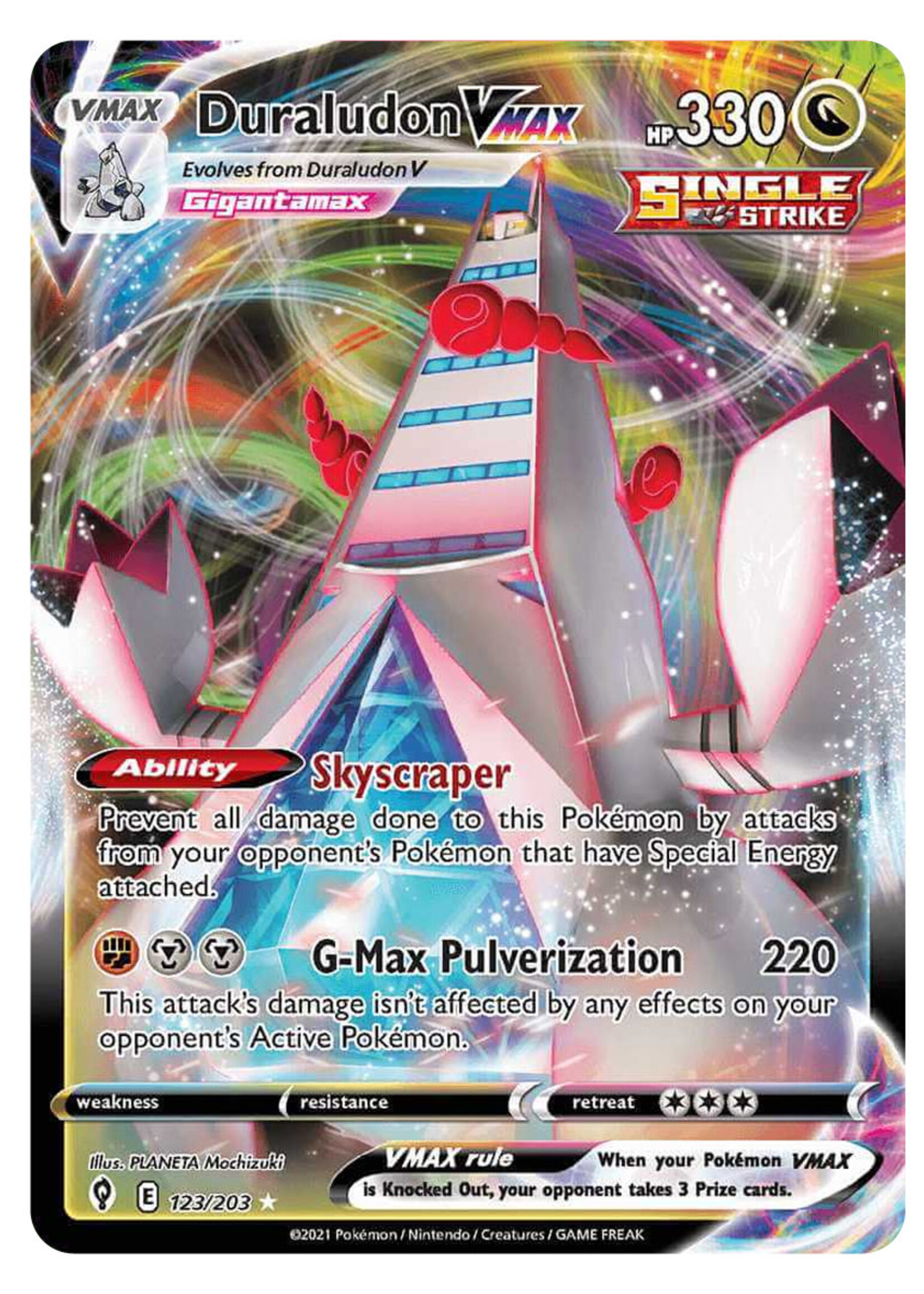 Duraludon Vmax 123 (EVS): excellent