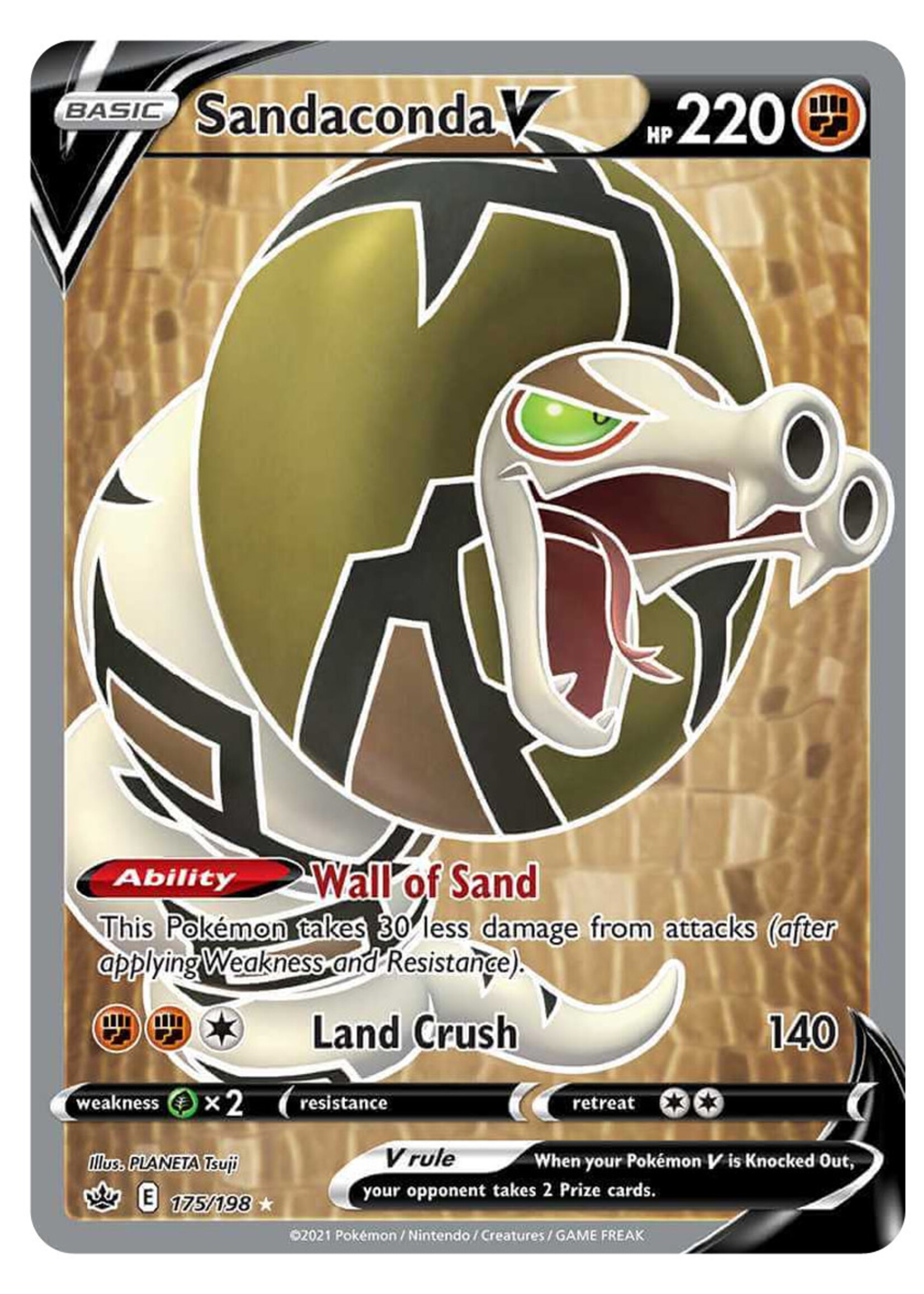 Sandaconda V 175 (CRE): near mint