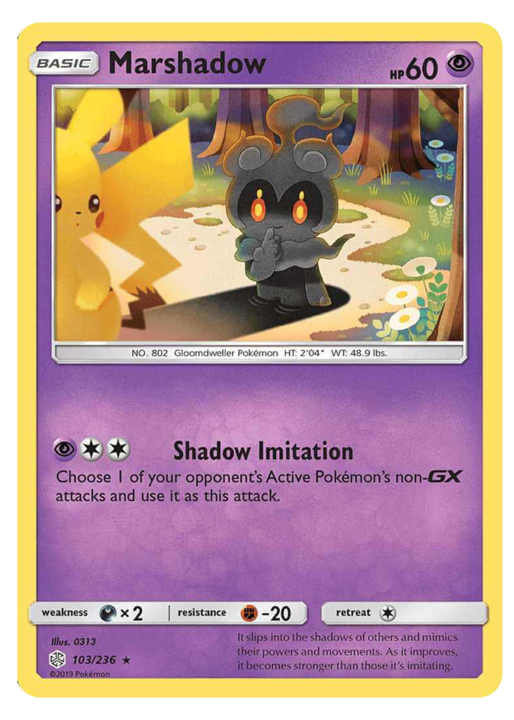 Marshadow 103 (CEC): near mint