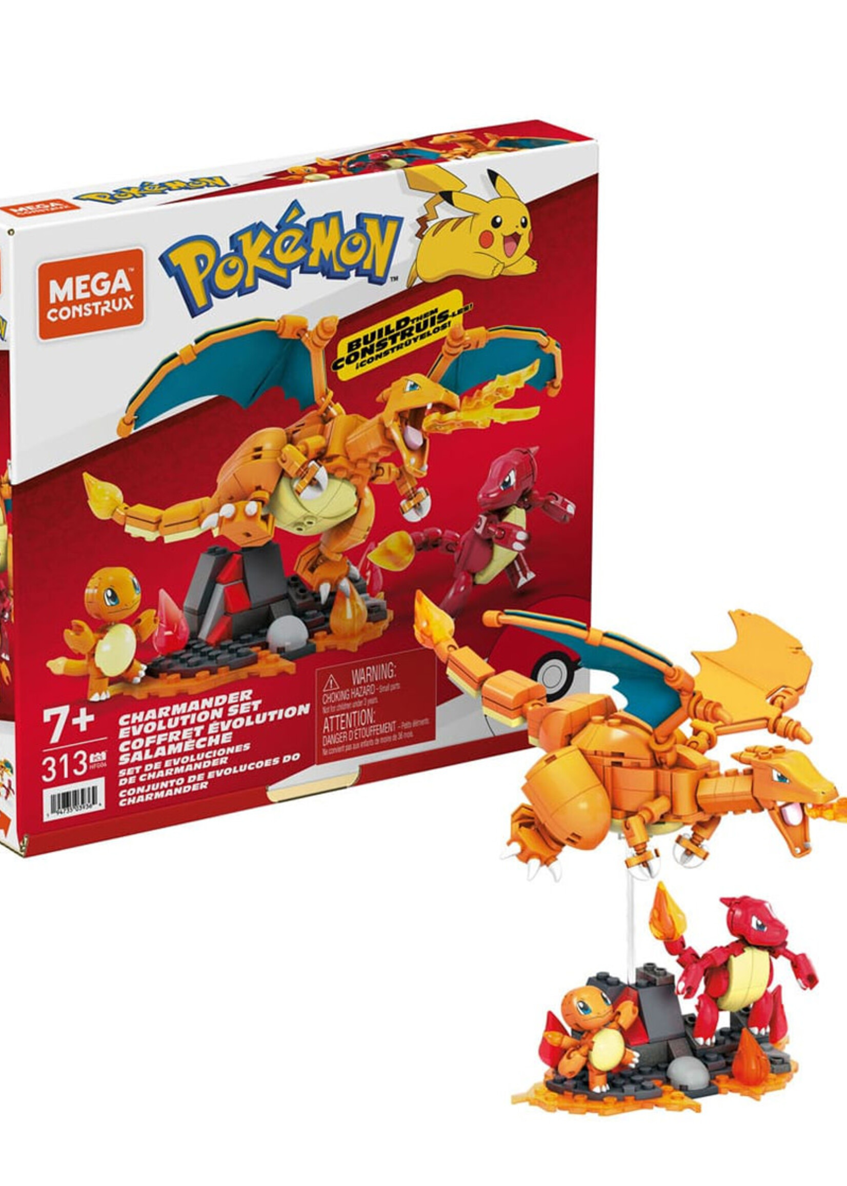 Pokémon Mega Construx Construction Set Charizard