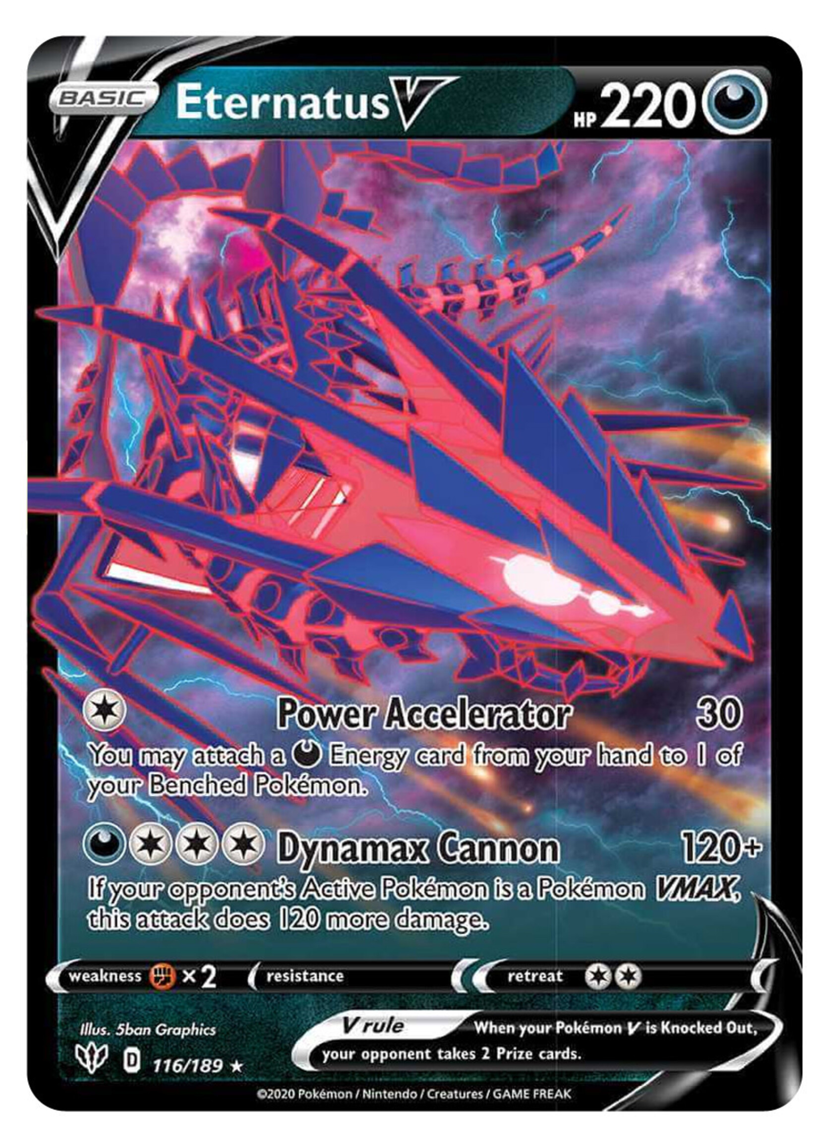Eternatus V 116 (DAA): near mint