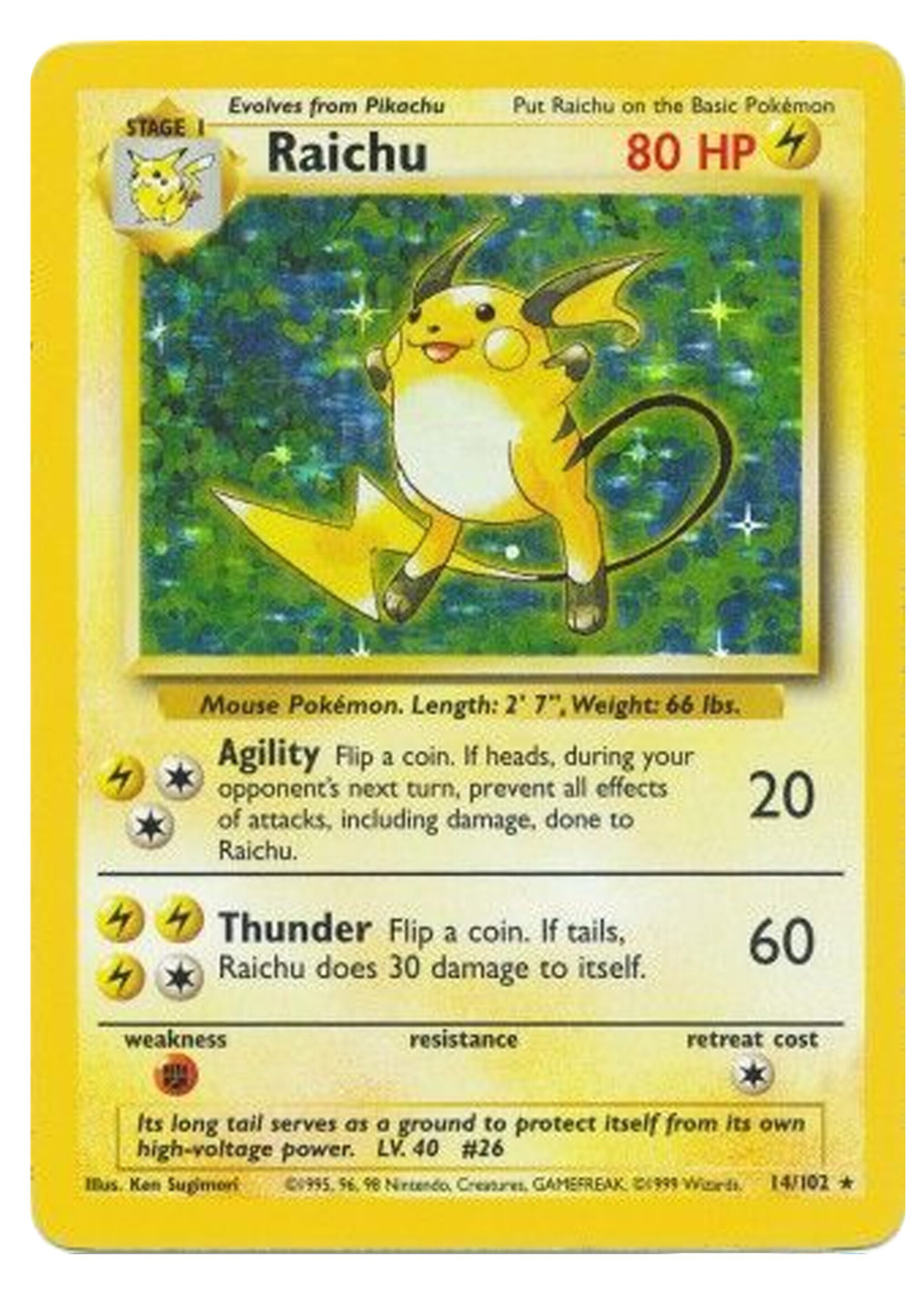Raichu 14 (BS): played
