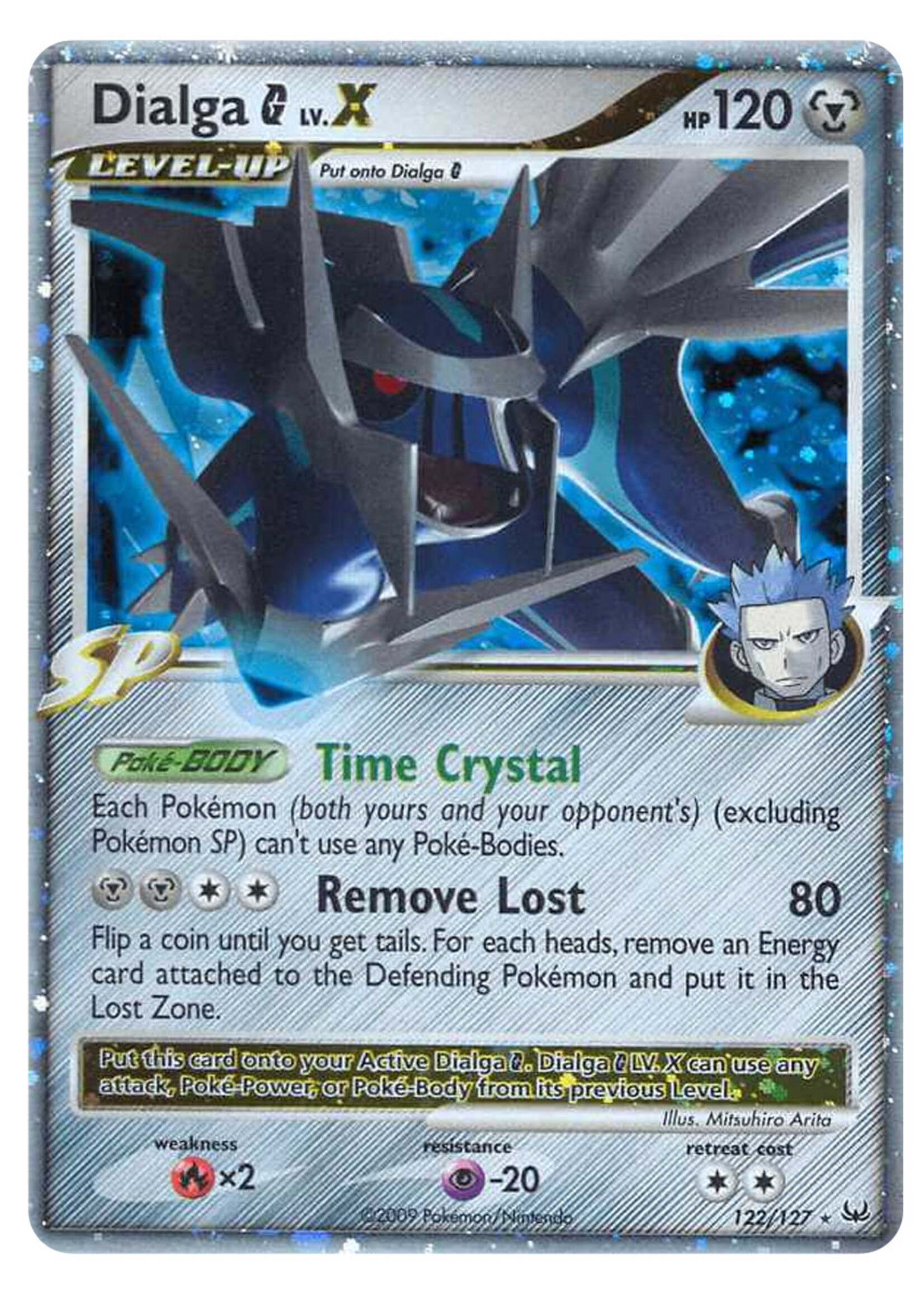 Dialga Lv.X 122 (PL): excellent+