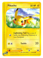 Pikachu 124 (EX): light played