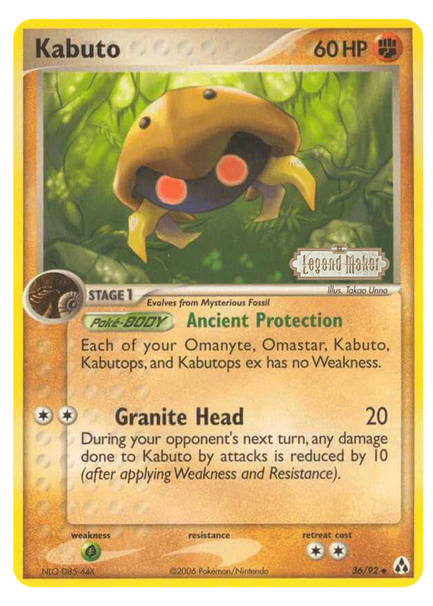 Kabuto 36 (LM) Stamped: played