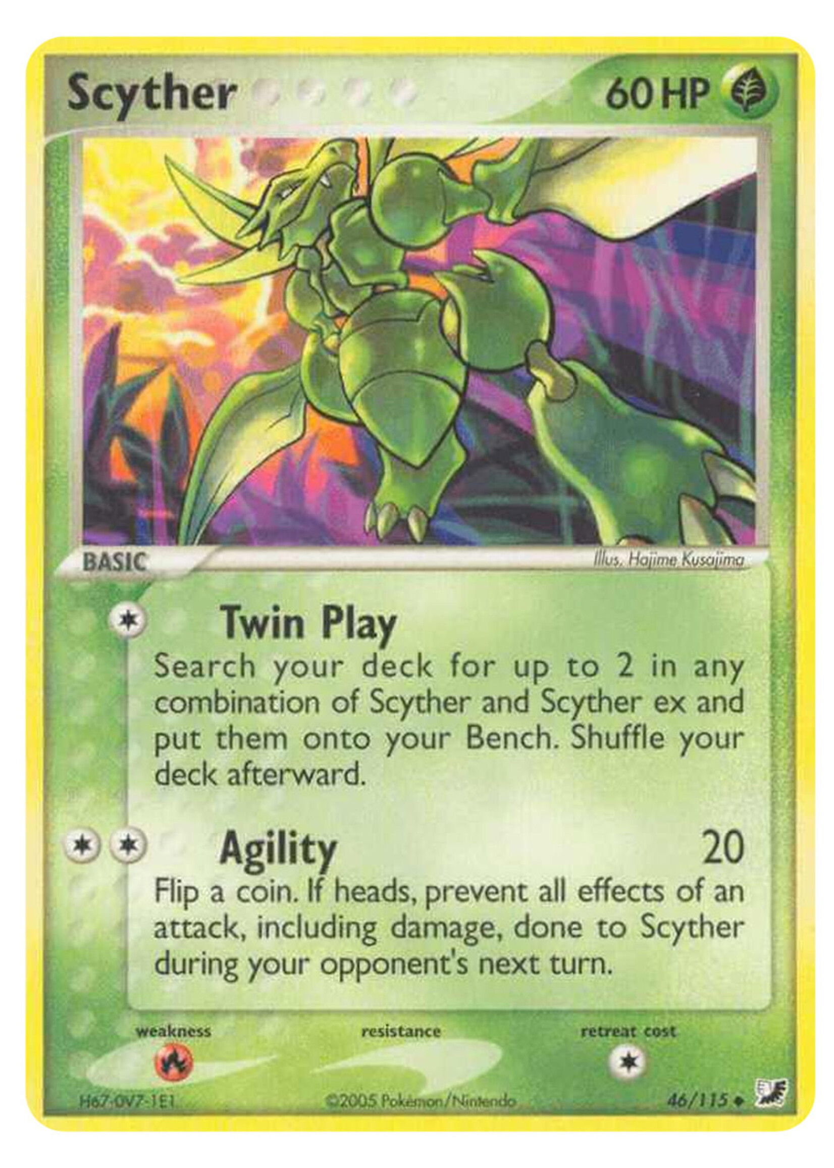 Scyther 46 (UF): good