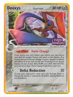 Deoxys Delta Species 4 (HP) Stamped: played