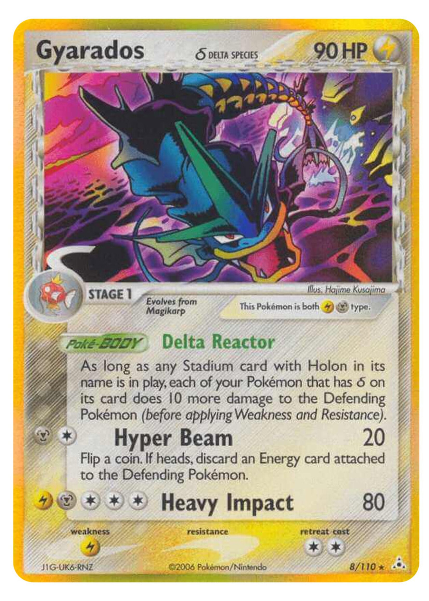 Gyarados Delta Species 8 (HP): light played