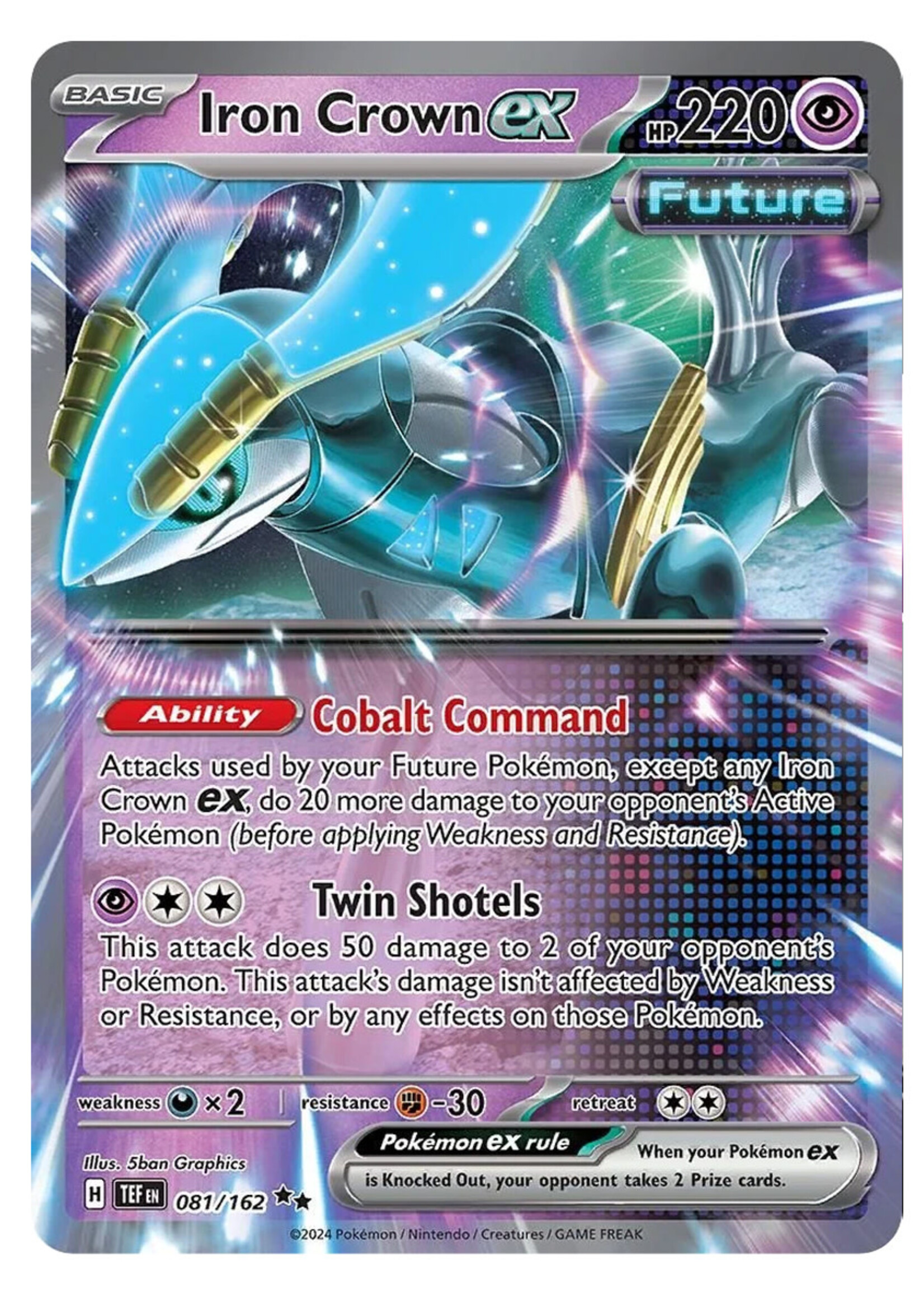 Iron Crown Ex 91 (TEF): excellent