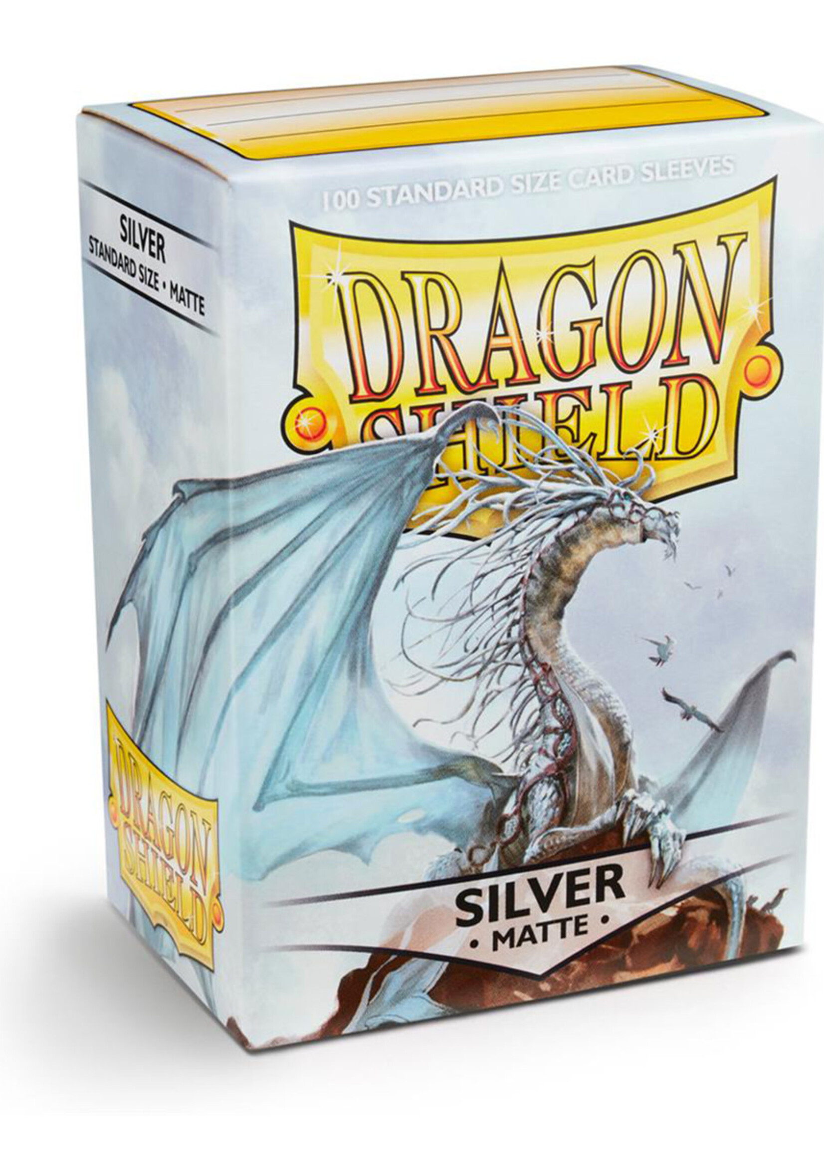 Sleeves Dragon Shield Matte Silver (100ct)