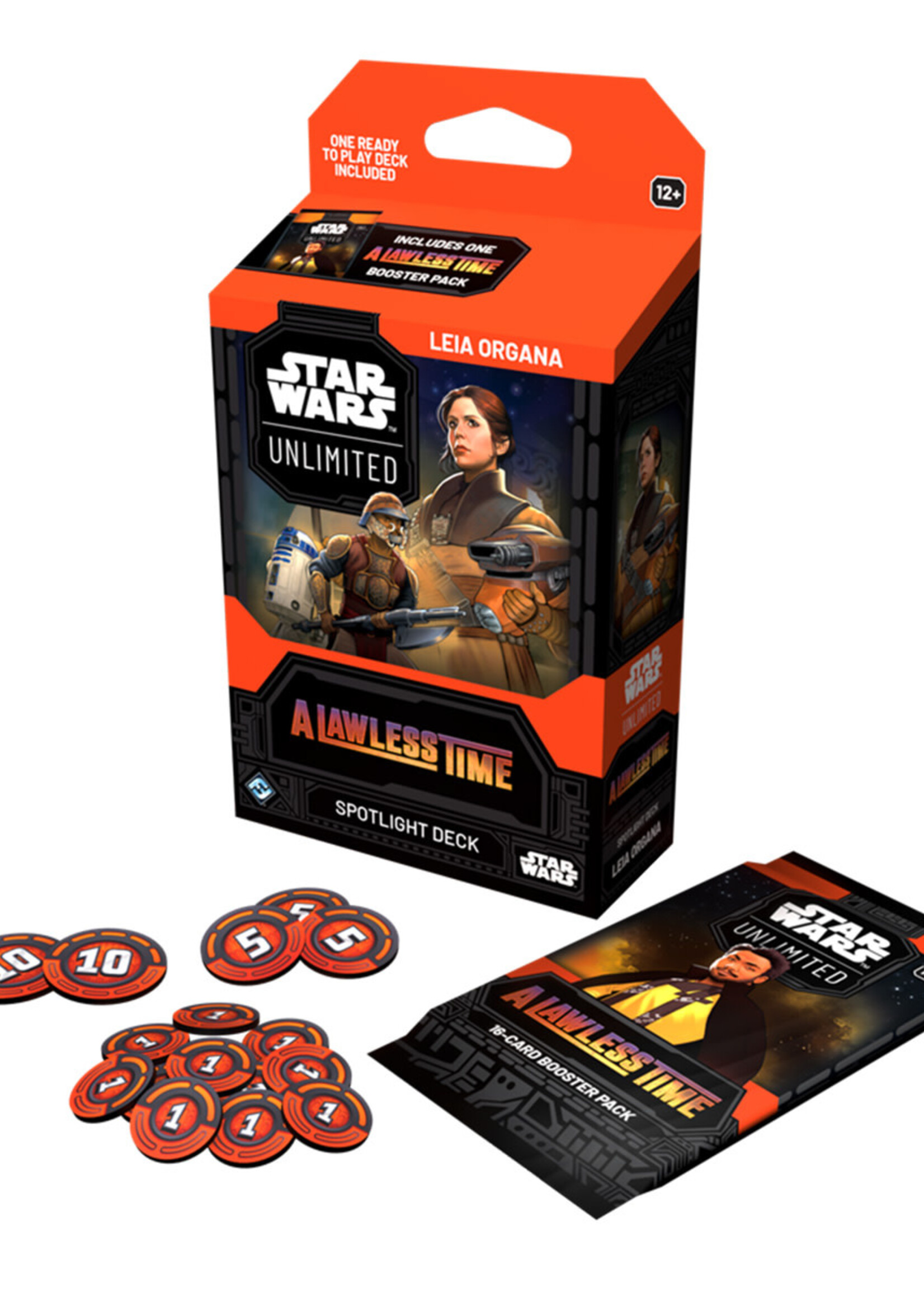 Star Wars Unlimited A Lawless Time Deck Leia Organa