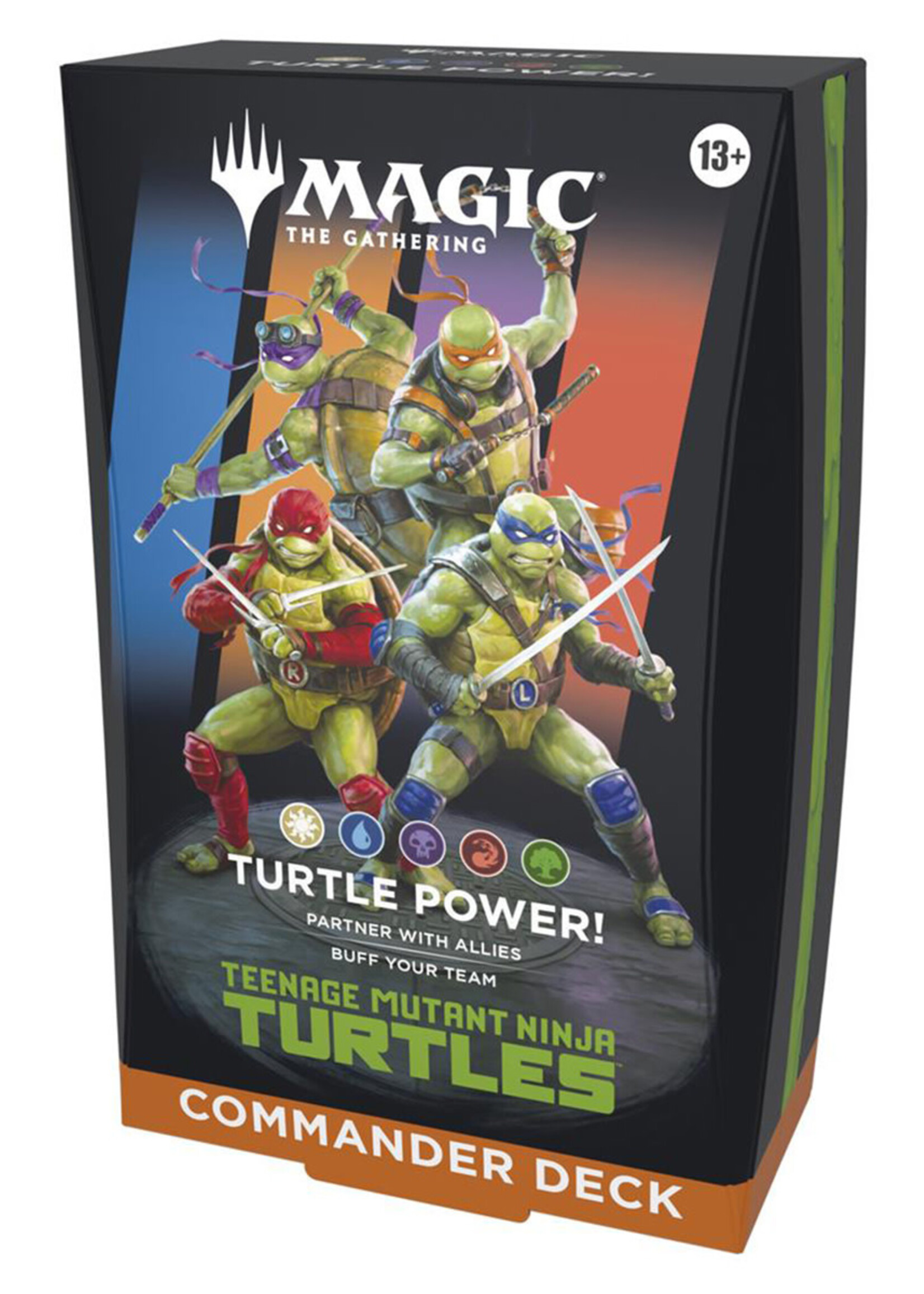 Magic Teenage Mutant Ninja Turtles Commander Deck Turtle Power