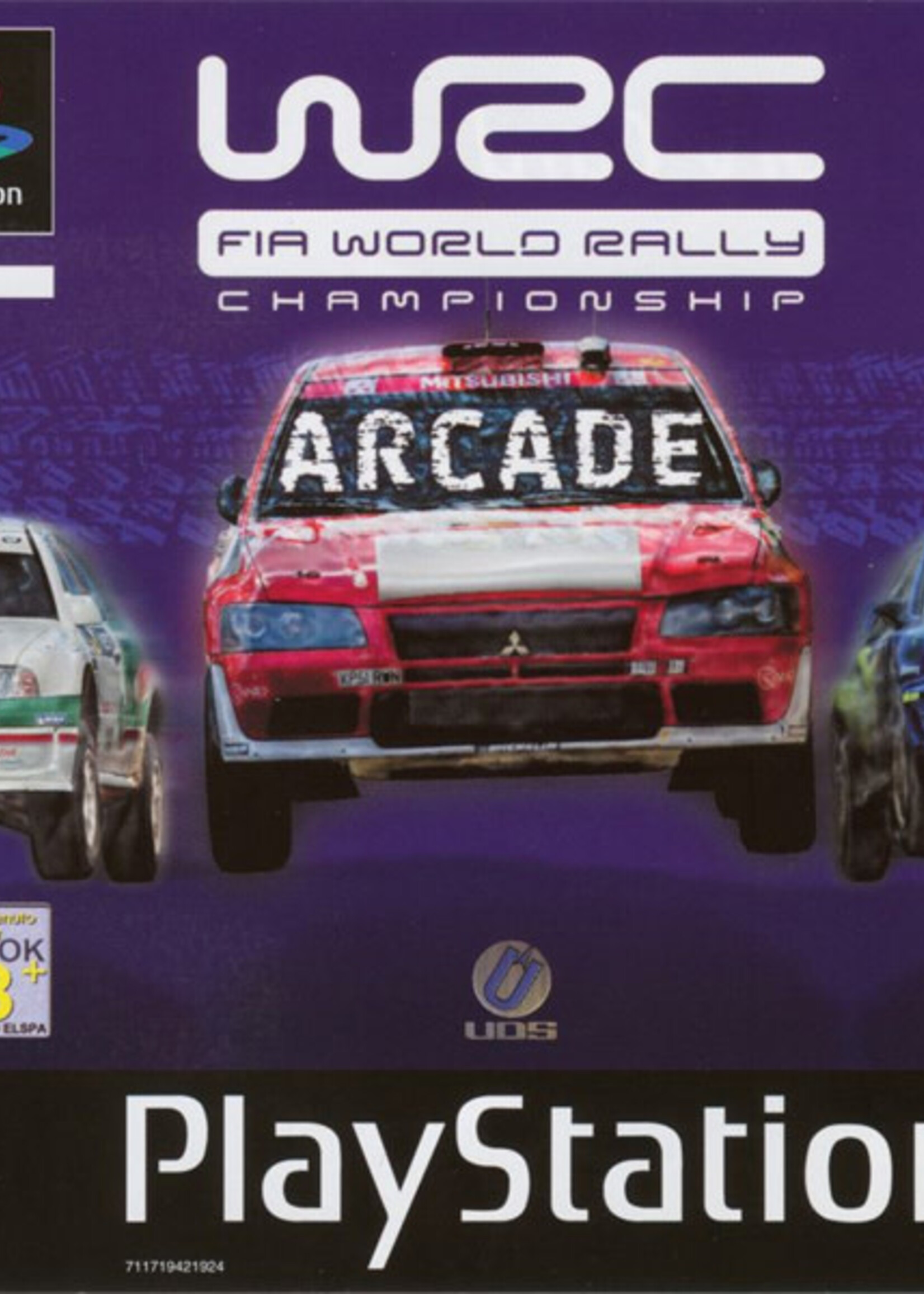 WRC FIA World Rally Championship Arcade PS1